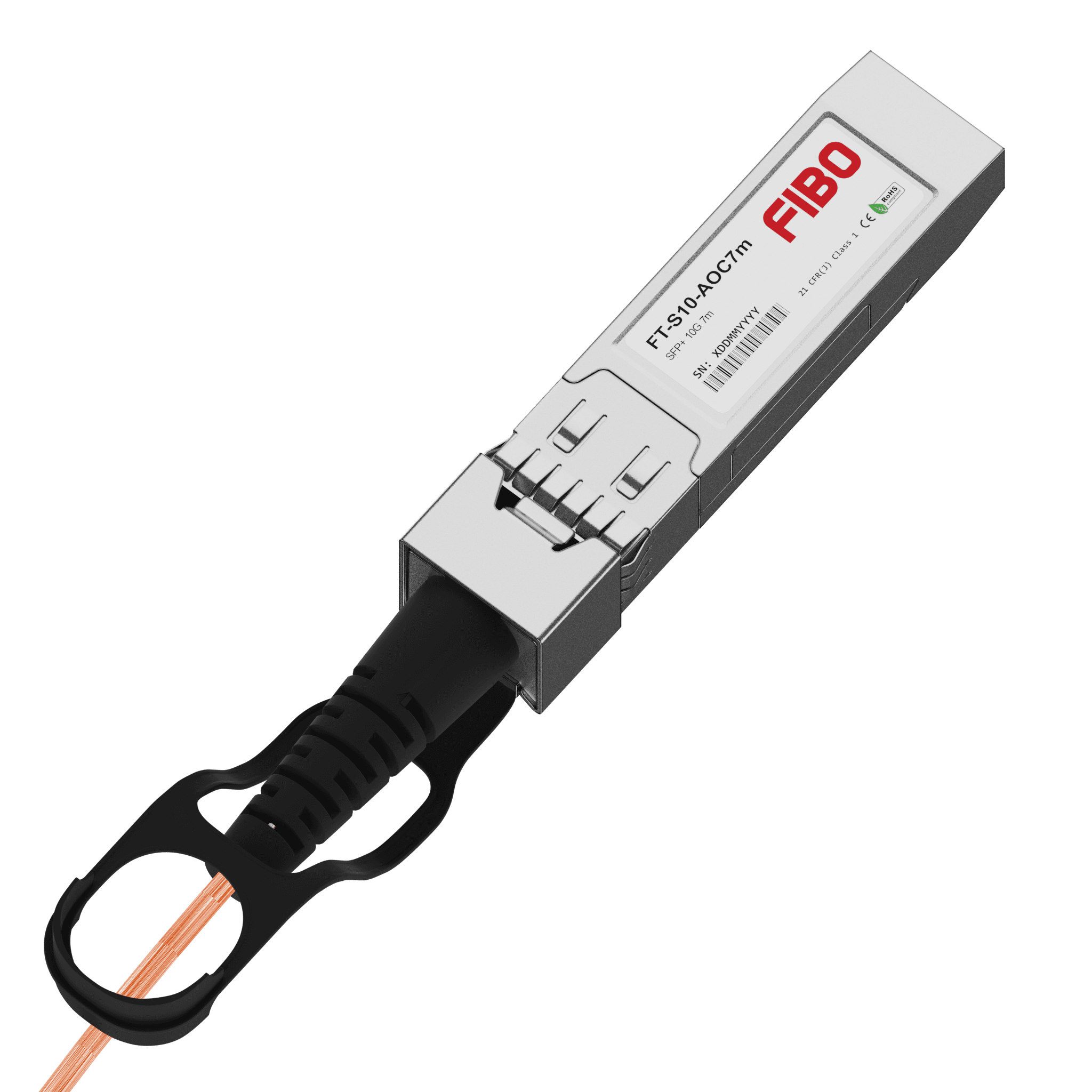 10G SFP+ 7м AOC (Active Optical Cable) — изображение 2