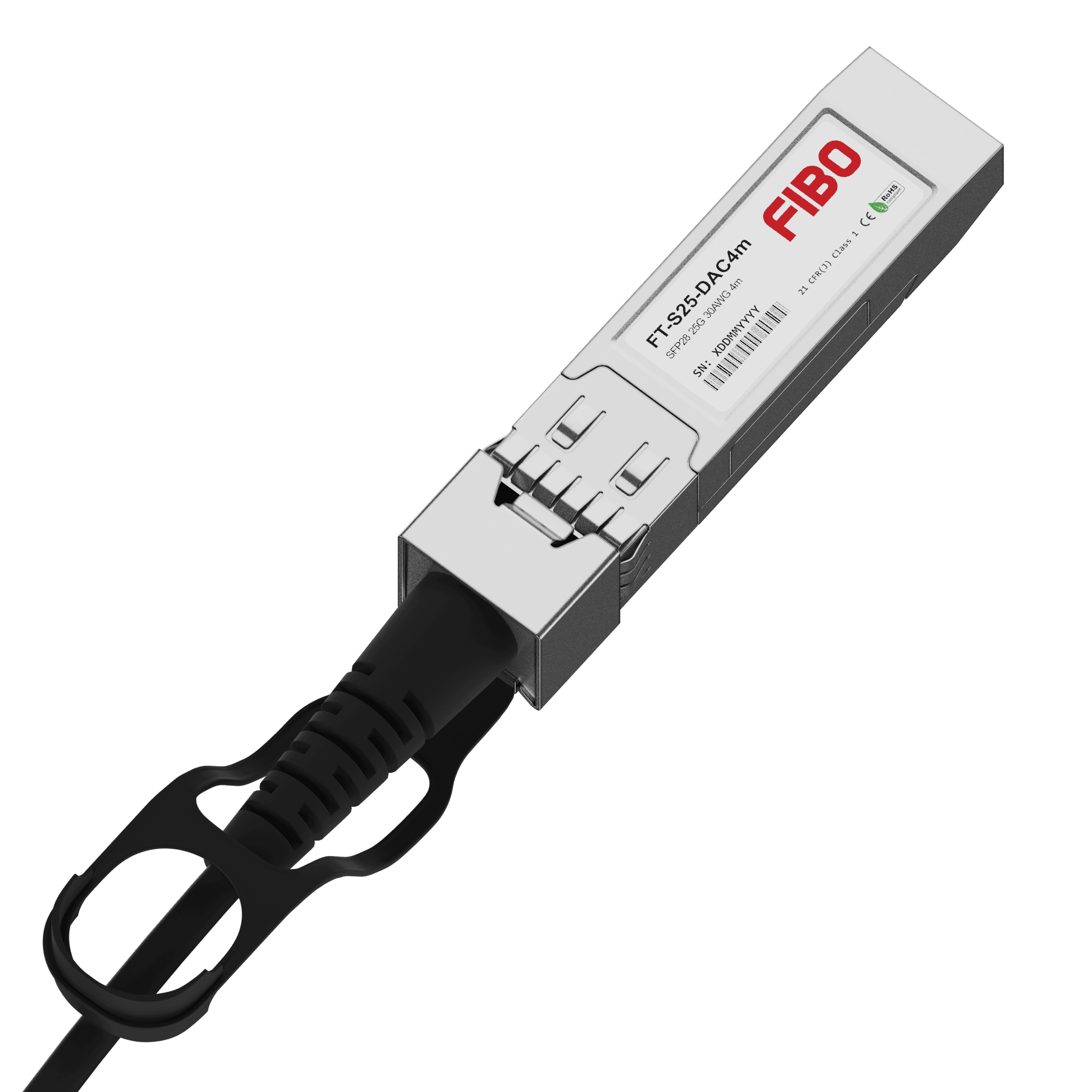 25G SFP28 4м DAC (Passive Direct Attach Copper Cable) — изображение 2