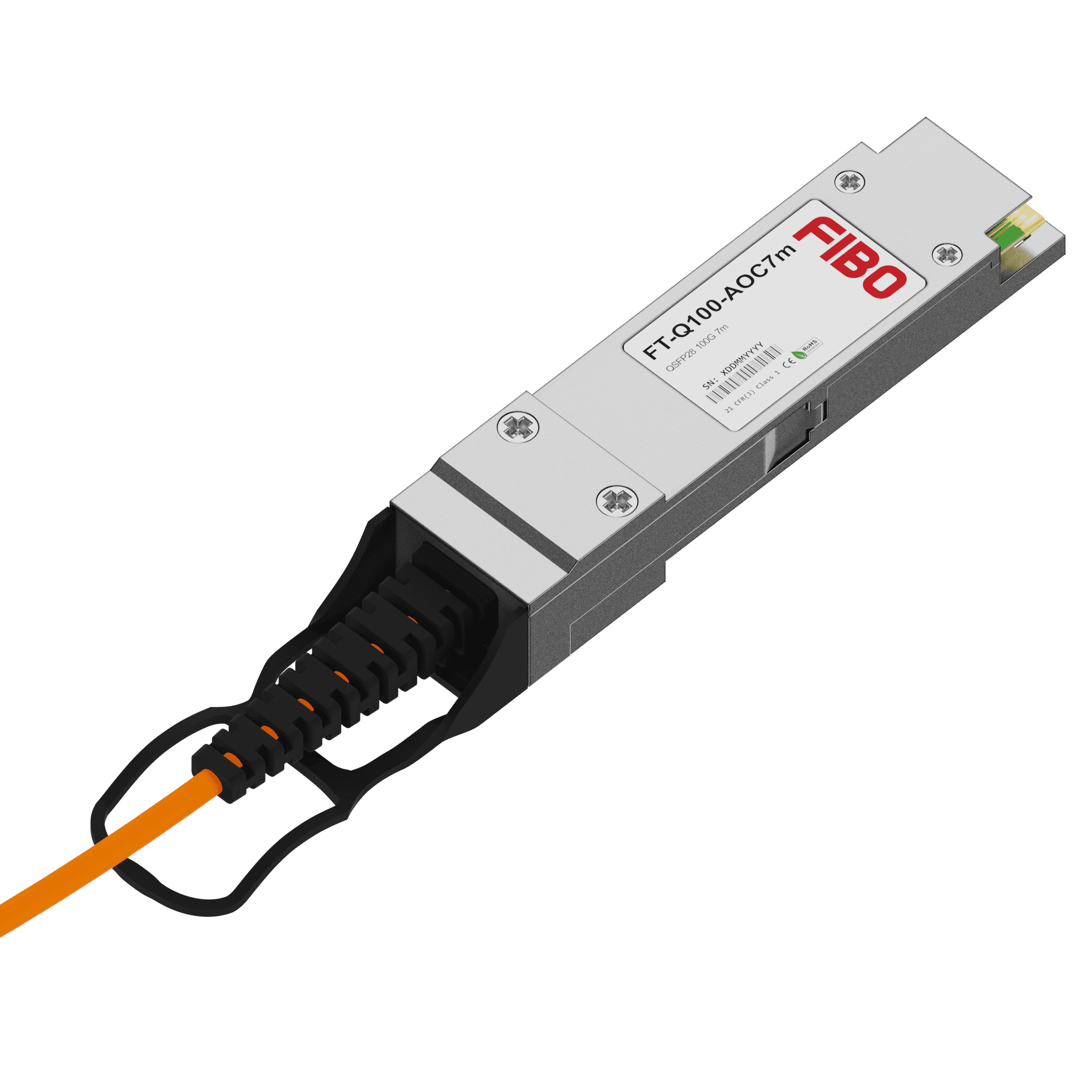 Cisco совместимый 100G QSFP28 7м AOC (Active Optical Cable) — изображение 2