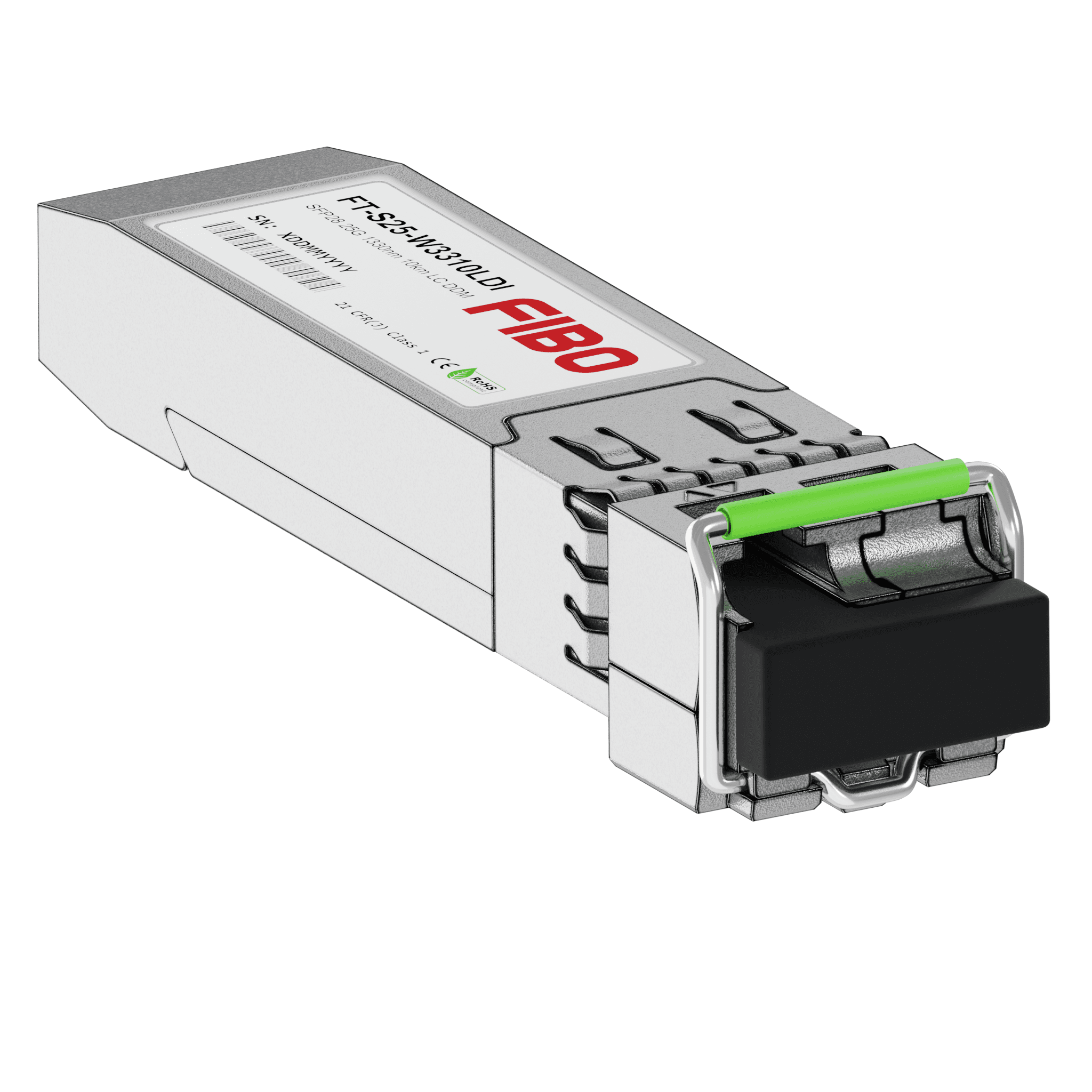 25GBASE-LR SFP28 промышленный модуль 1330нм 10км — изображение 2