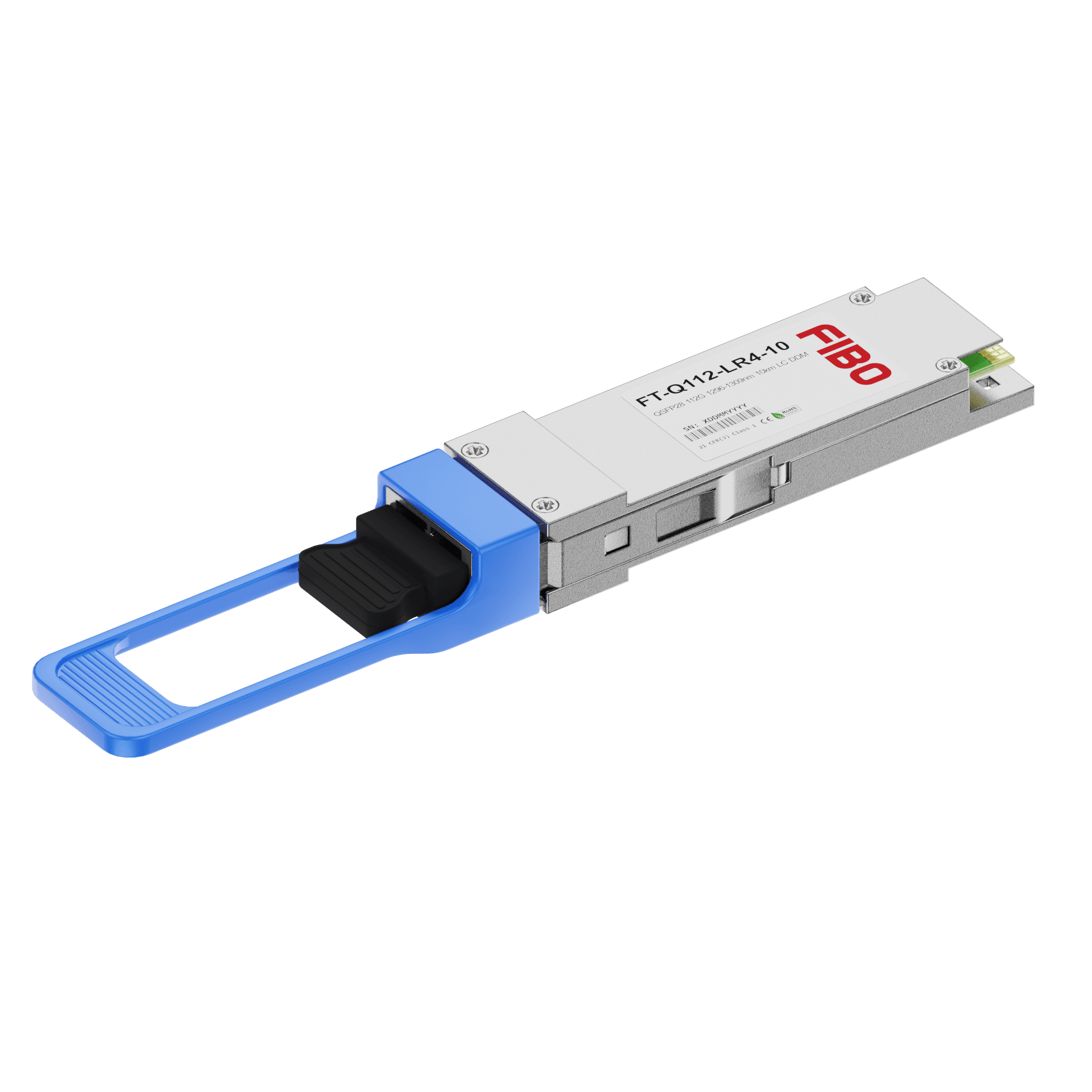 100GBASE-LR4 / 112GBASE-OTU4 QSFP28 модуль O-band 10км
