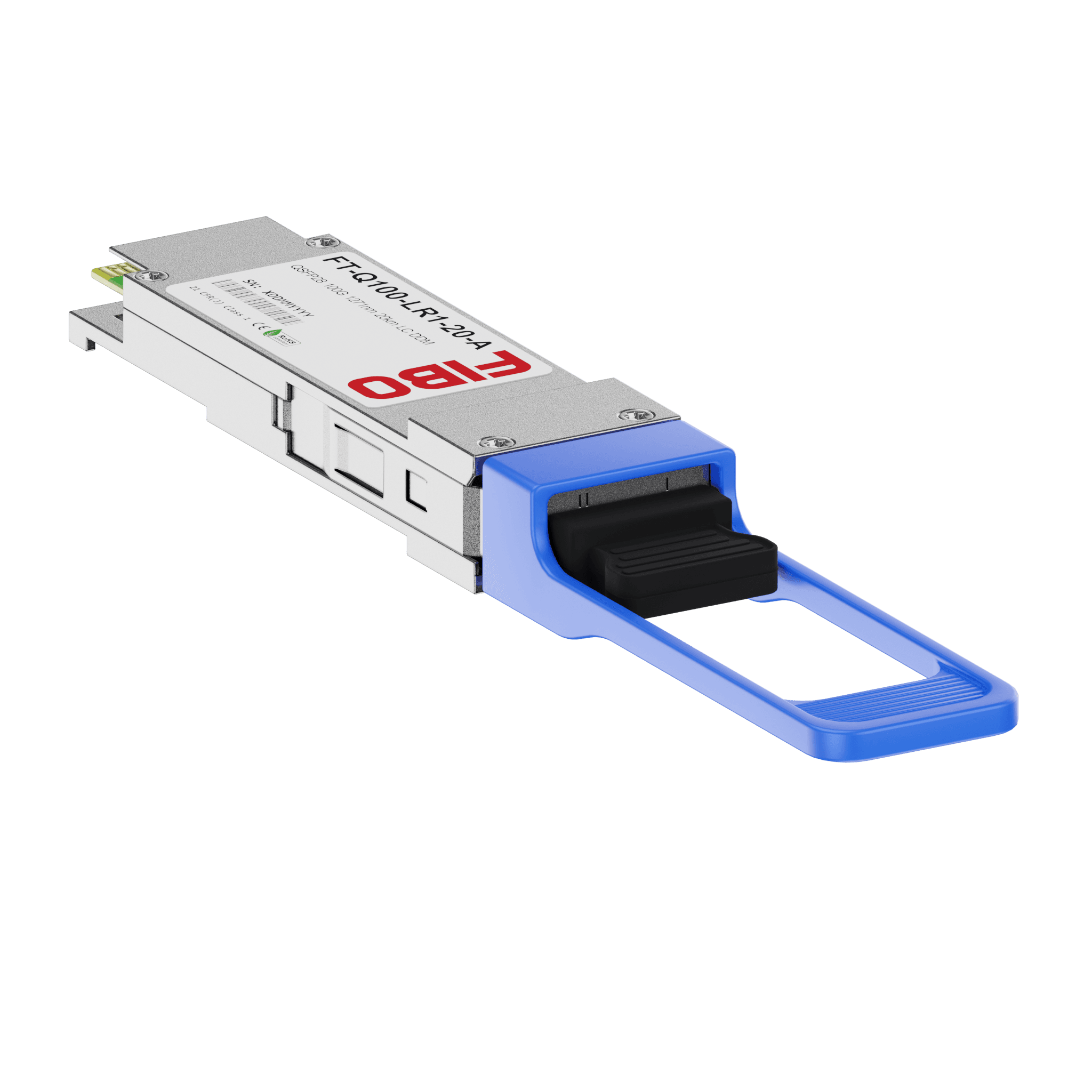100GBASE-LR1 QSFP28 модуль 1291/1311нм 20км — изображение 2