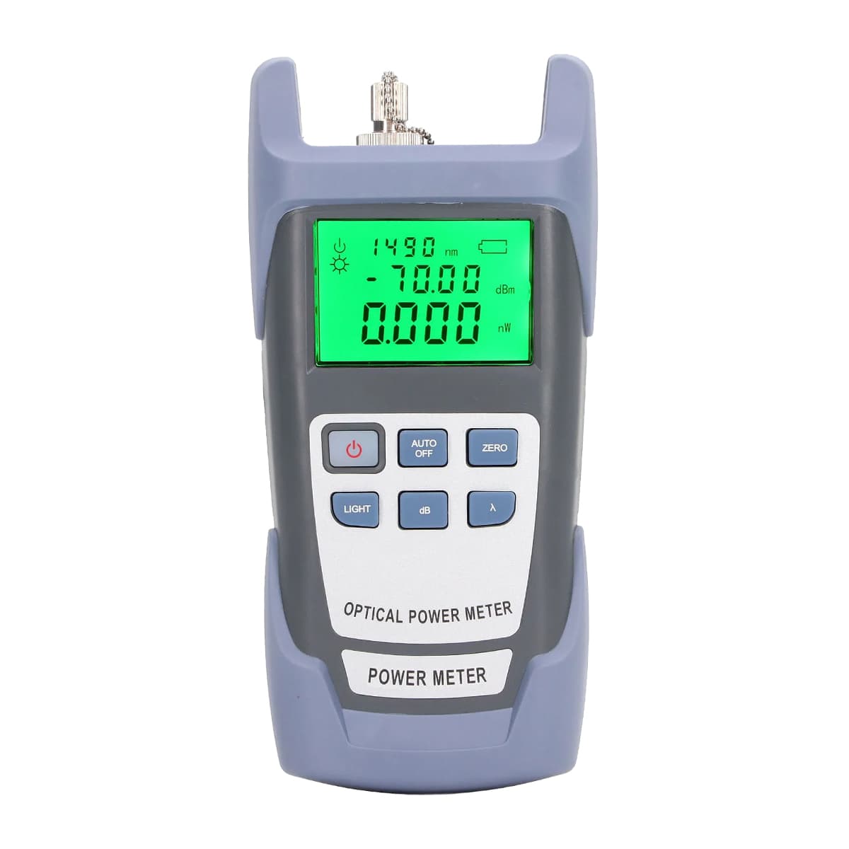 Оптический измеритель мощности, разъемы FC/SC/ST, 800-1700nm