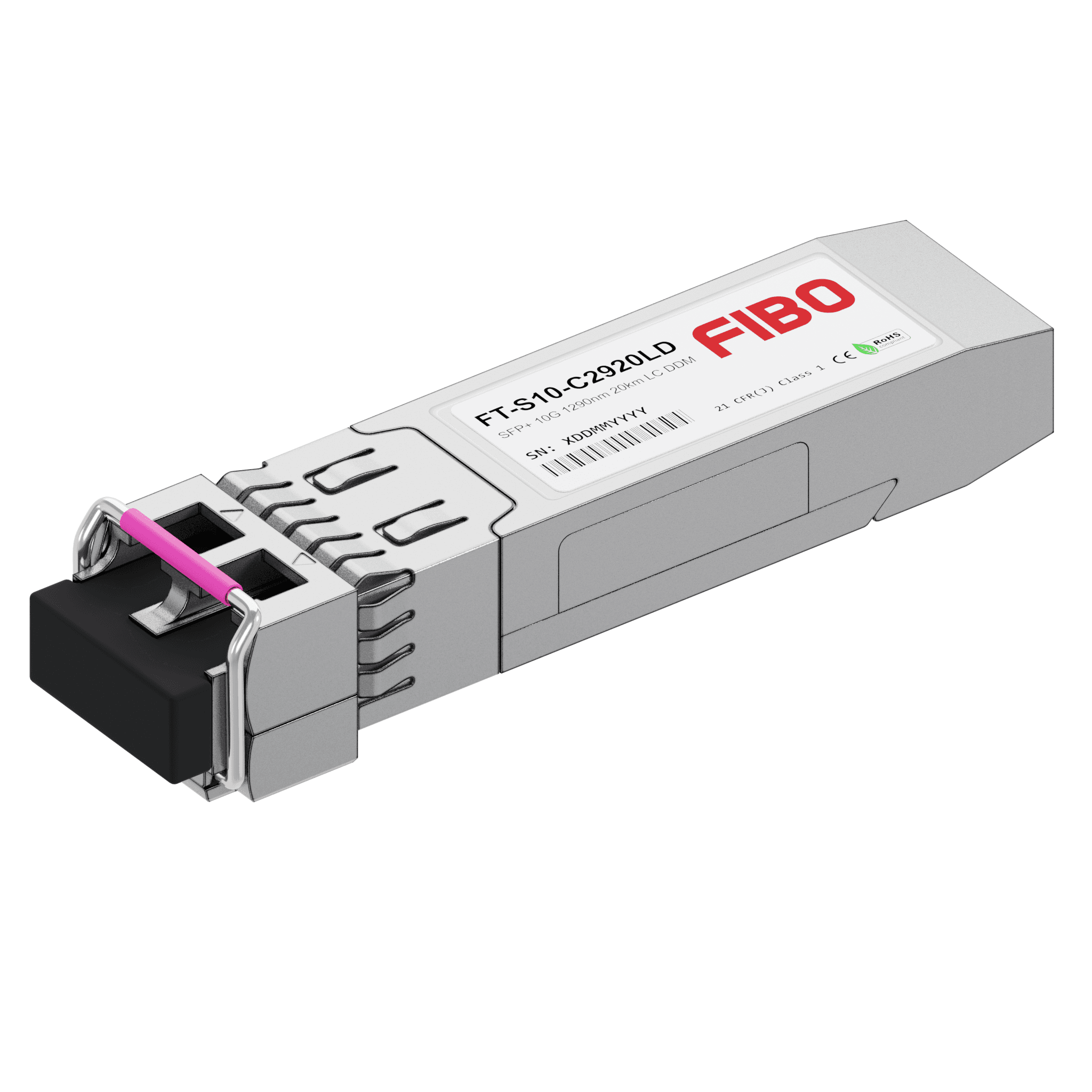 10G CWDM SFP+ модуль 1290нм 20км
