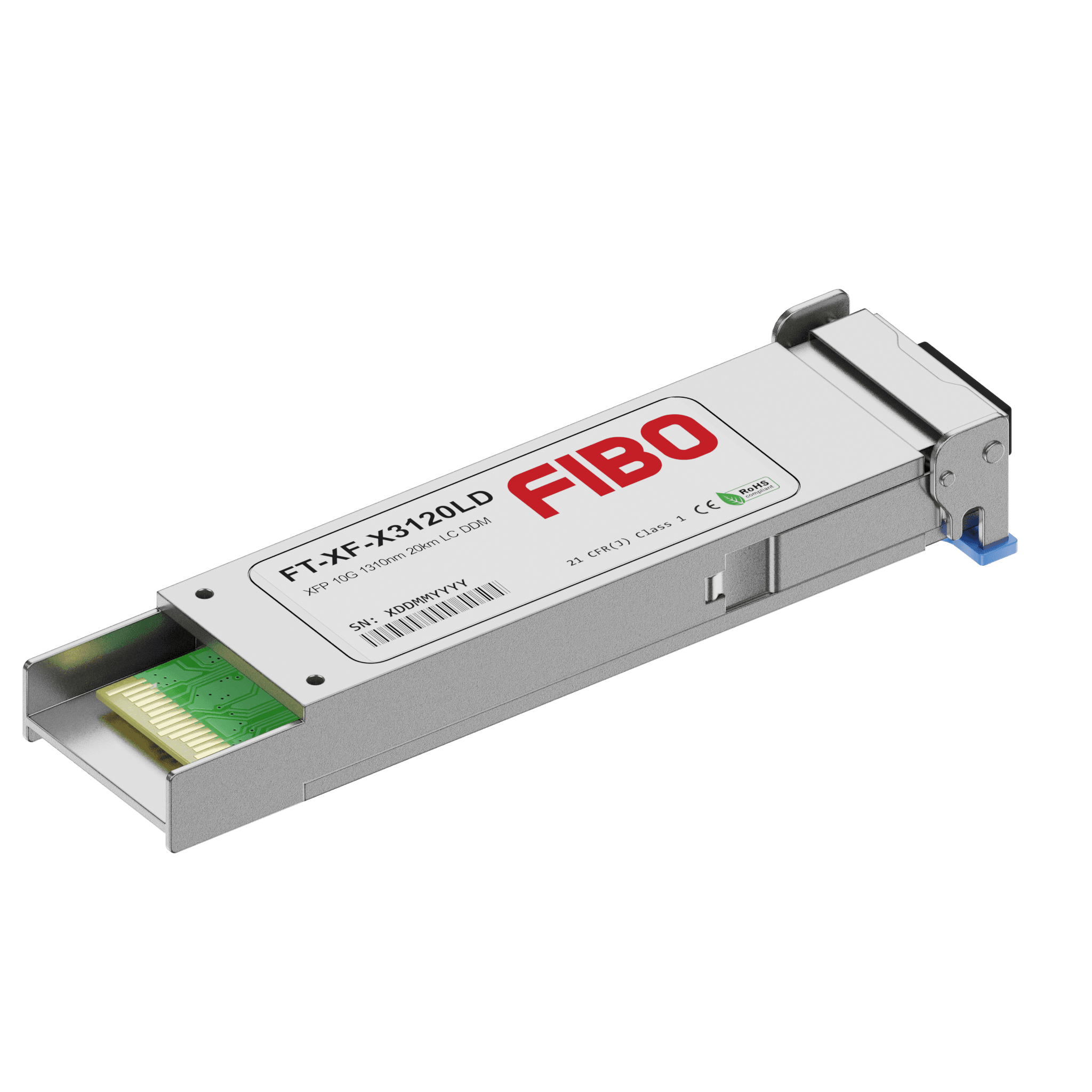 10GBASE-LR XFP модуль 1310нм 20км