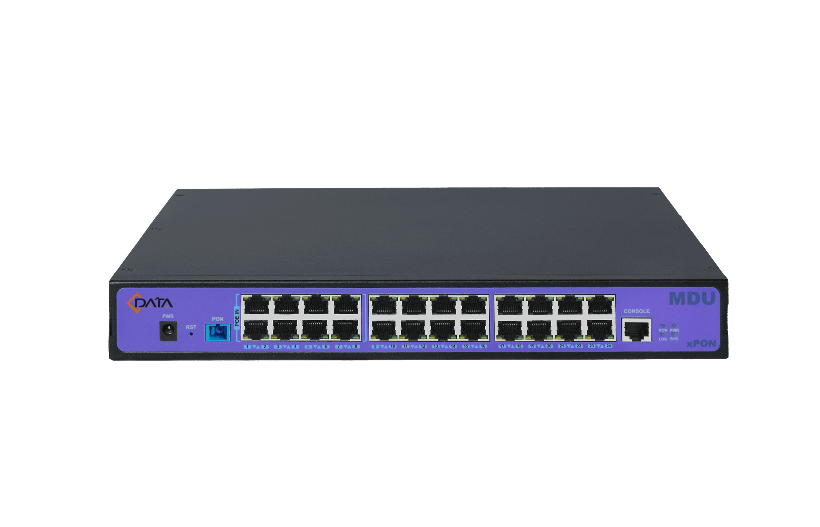 Оптический абонентский терминал MDU XPON FD5024BR (ONU 24ports, POE (PD), UPC)