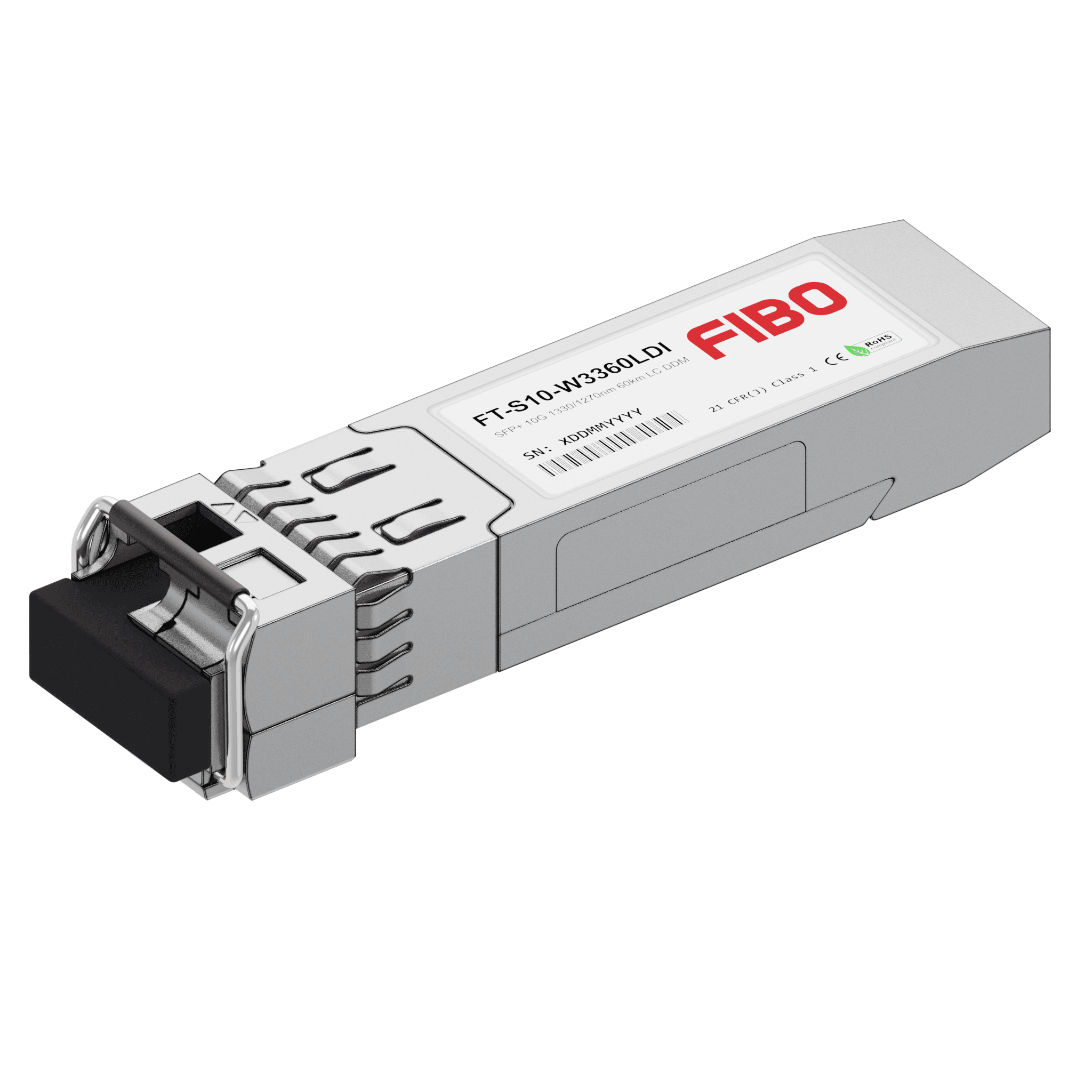 10GBASE-ER-I SFP+ промышленный модуль 1330нм 60км