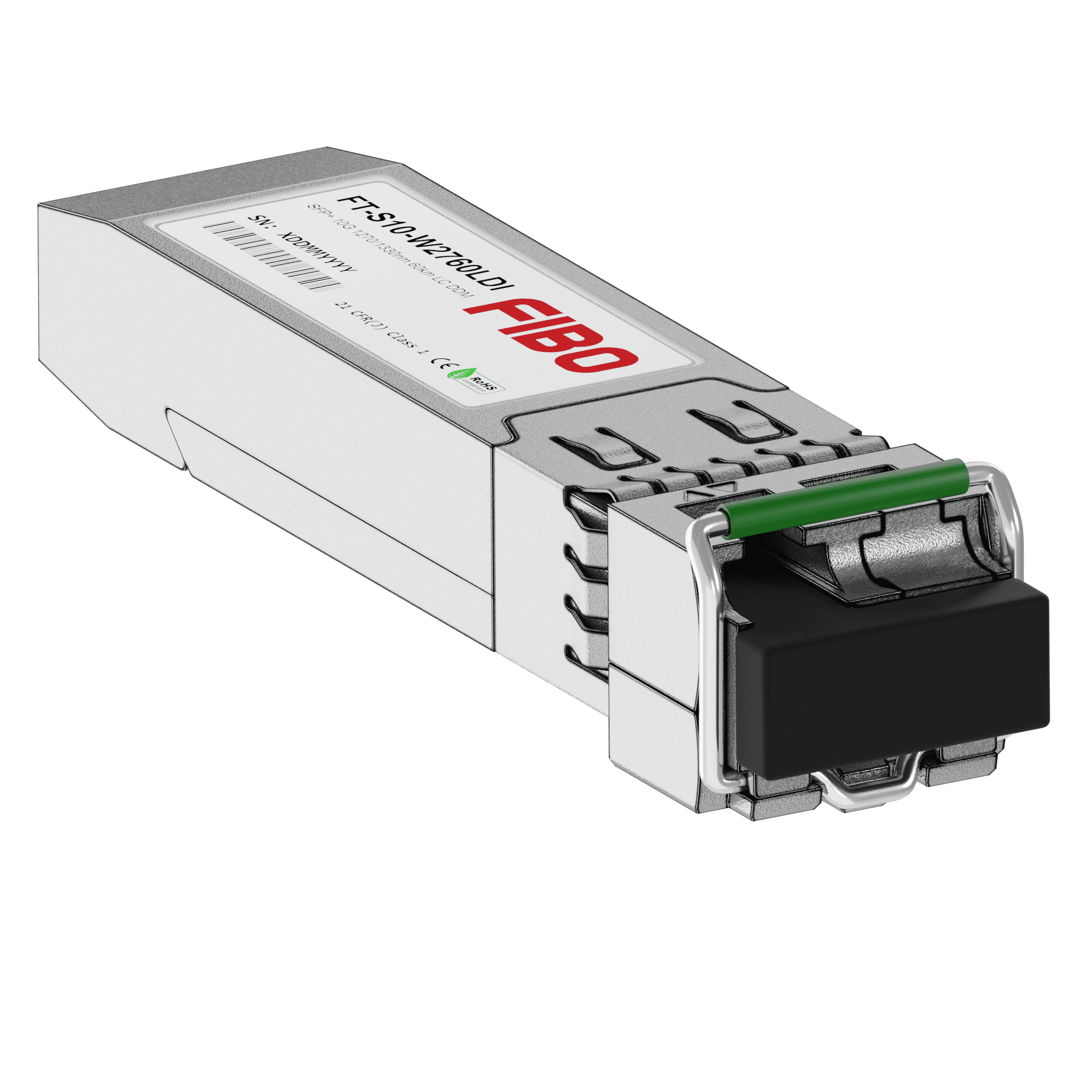 10GBASE-ER-I SFP+ промышленный модуль 1270нм 60км — изображение 2