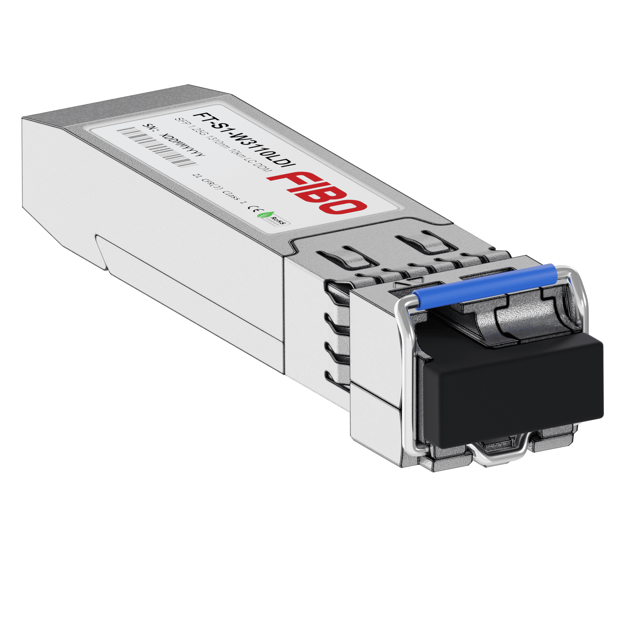 1000BASE-LX-I SFP промышленный модуль 1310нм 10км — изображение 2