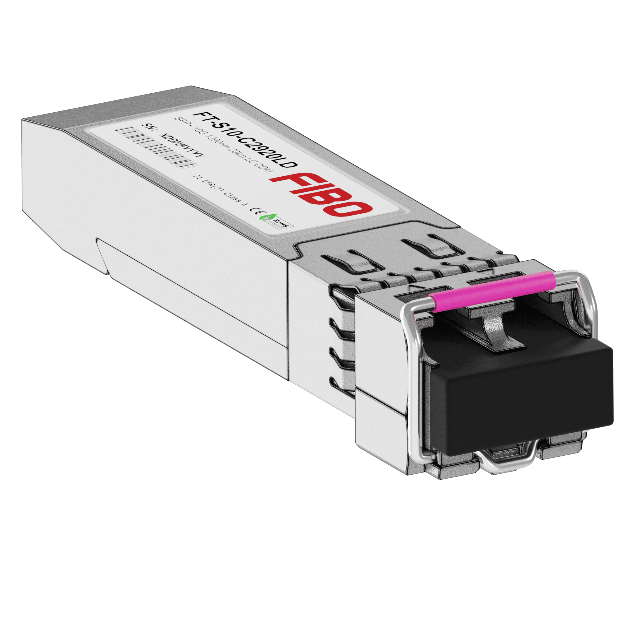 10G CWDM SFP+ модуль 1290нм 20км — изображение 2