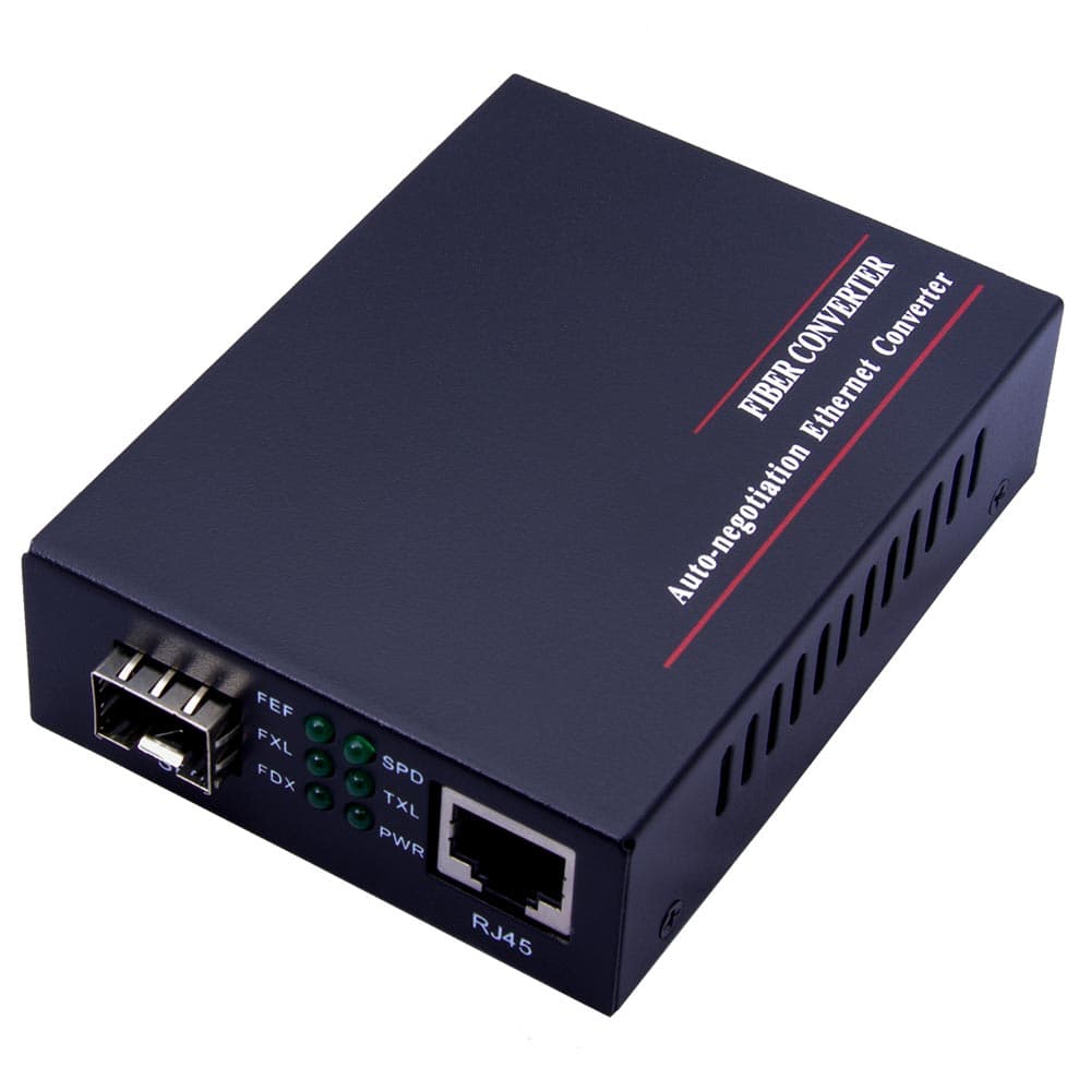 FT-1000Dip-SFP-LFP медиаконвертер 10/100/1000Base-TX/1000Base-FX