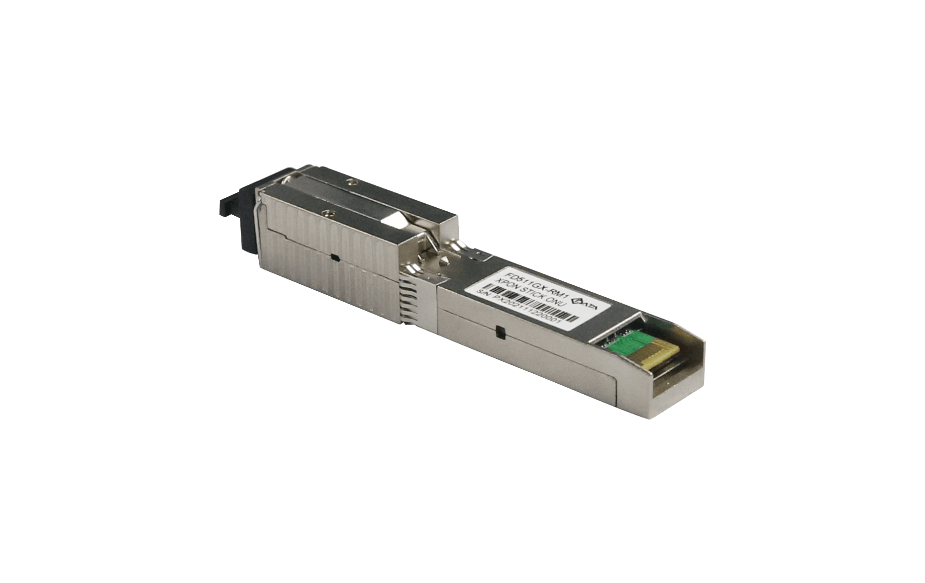 Оптический абонентский терминал C-Data XPON SFP ONU STICK FD511GX-RM0, Tx/Rx: 1.25Gbps - 1.25/2.5Gbps (DS) мощность  5-8 dBm, чувствительность 33 dBm, 20км, Tx 1310 нм,  Rx1490 нм, SC