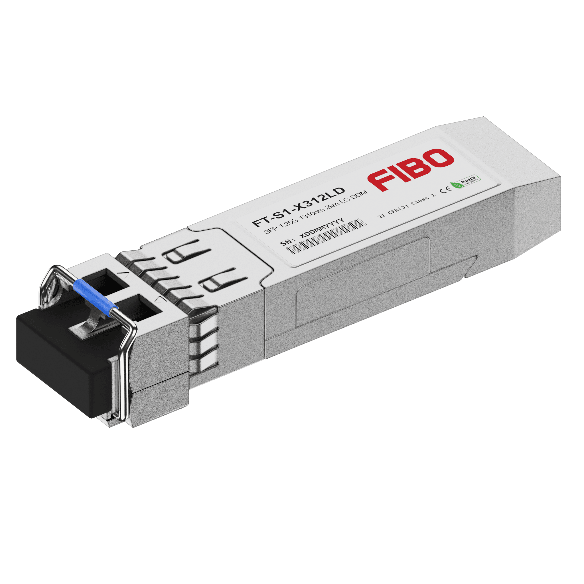 1000BASE-LX SFP модуль 1310нм 2км