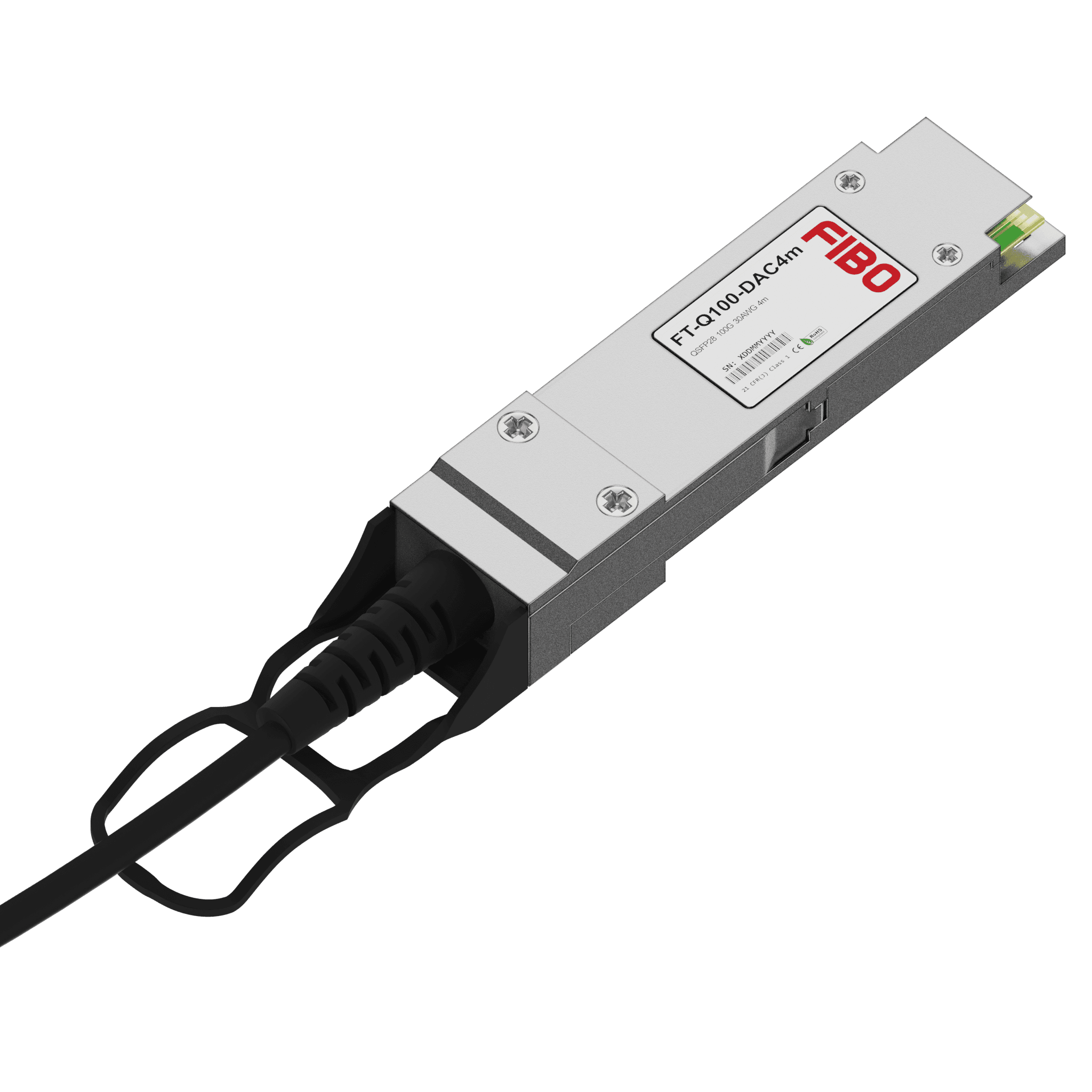 100G QSFP28 4м DAC (Passive Direct Attach Copper Cable) — изображение 3