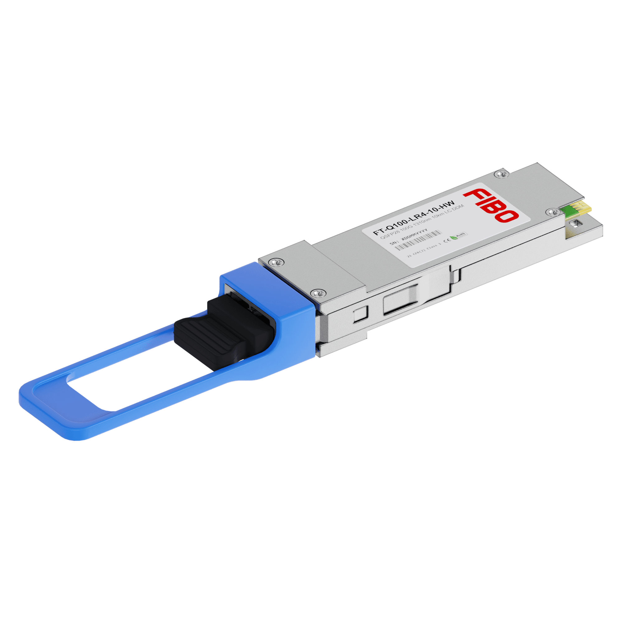 100GBASE-LR4 QSFP28 модуль 10км