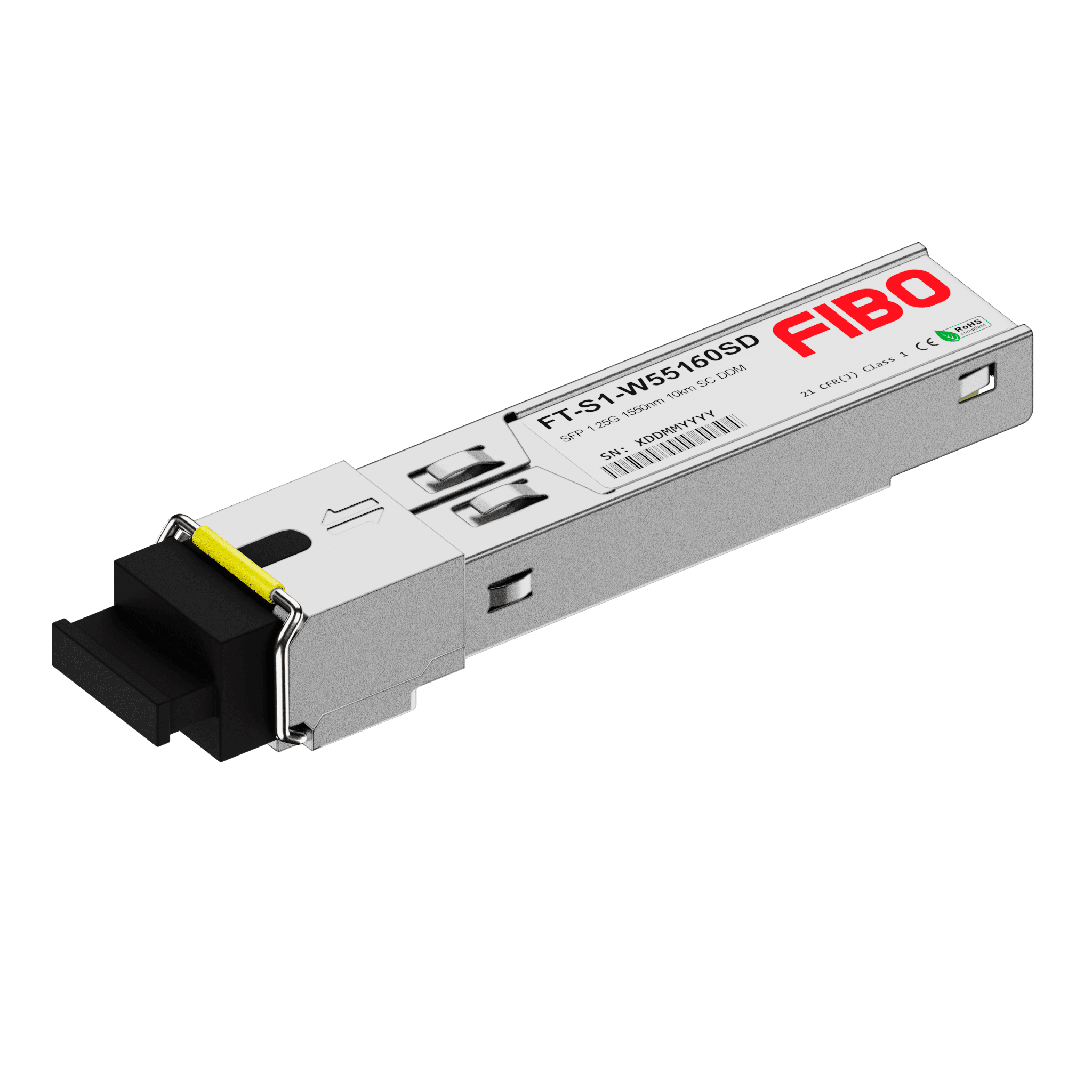 1000BASE-ZX SFP модуль 1550нм 160км