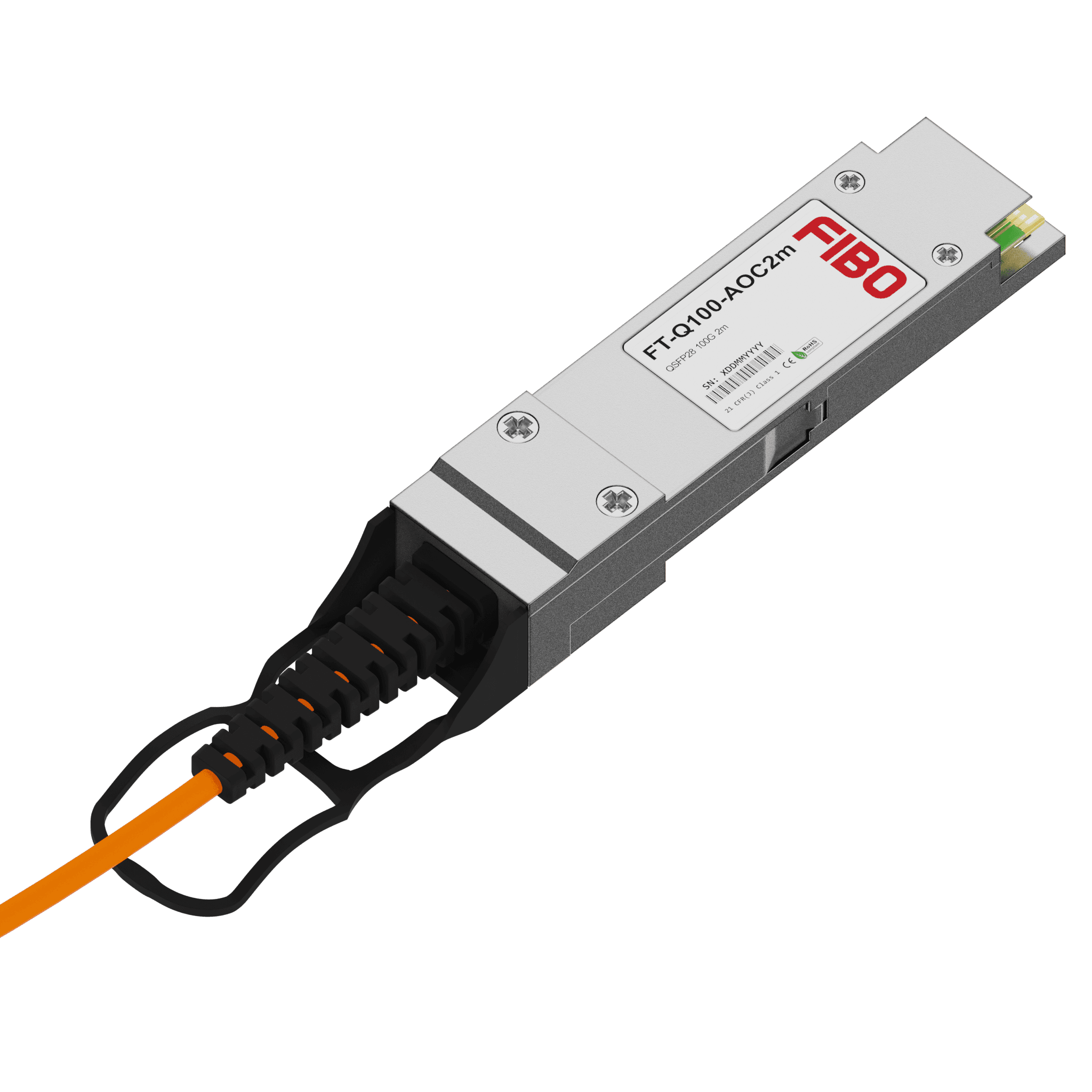 Cisco совместимый 100G QSFP28 2м AOC (Active Optical Cable) — изображение 3