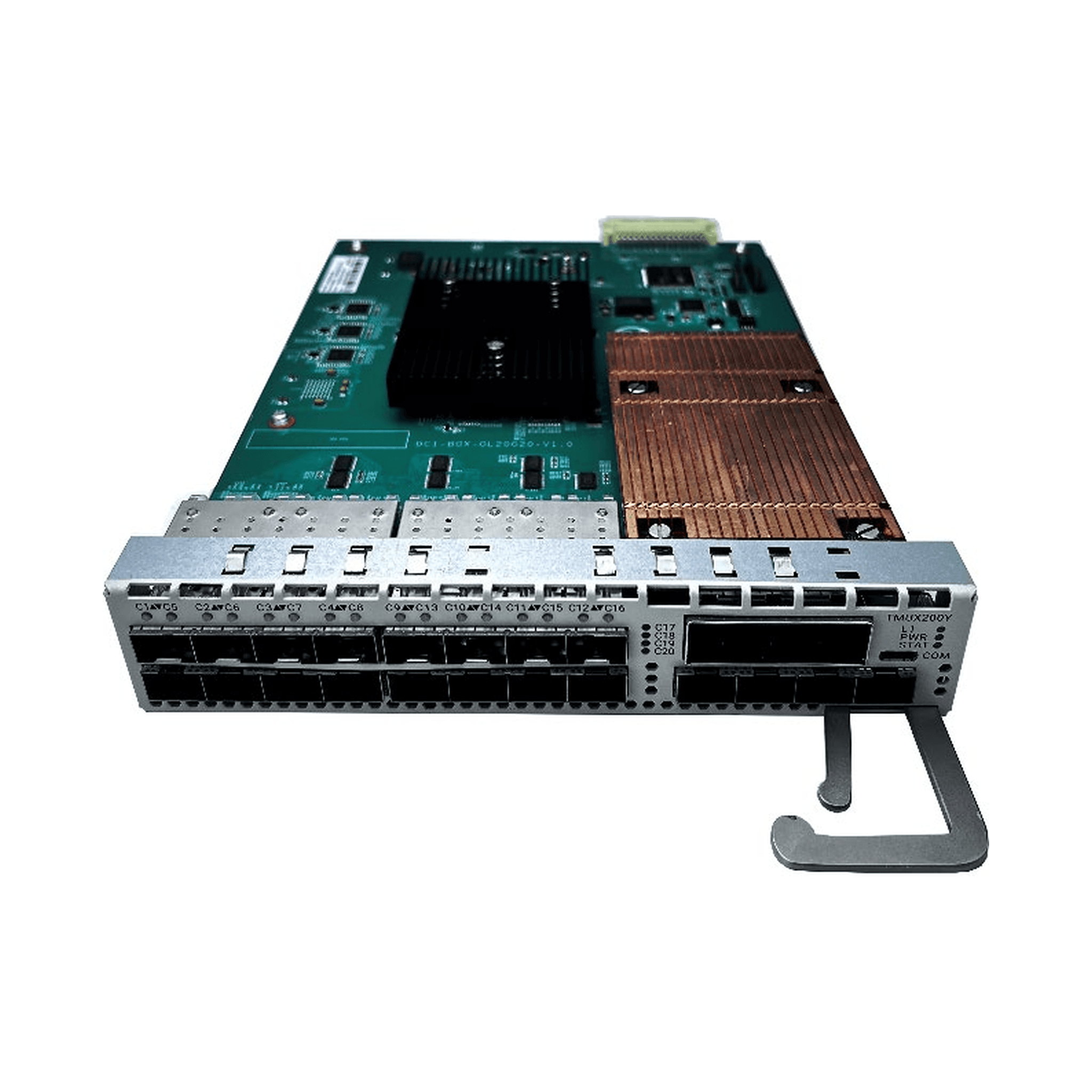 FT-TM20 Модульная карта мукспондера 1*CFP2 200G / 20*SFP+