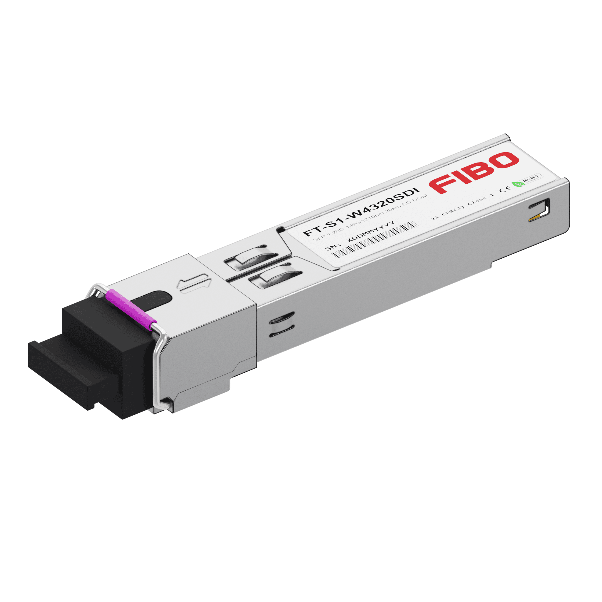 1000BASE-LX-I SFP промышленный модуль 1490нм 20км
