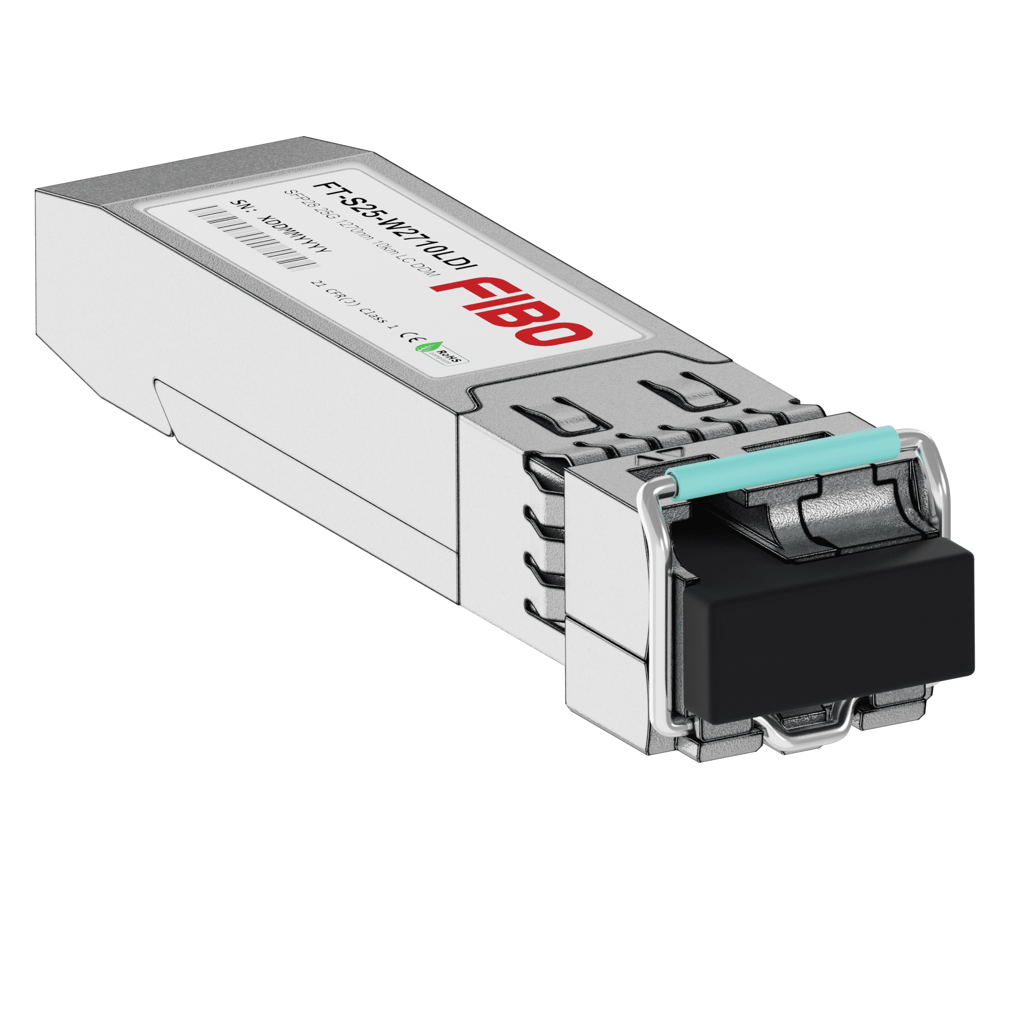 25GBASE-LR SFP28 промышленный модуль 1270нм 10км — изображение 2