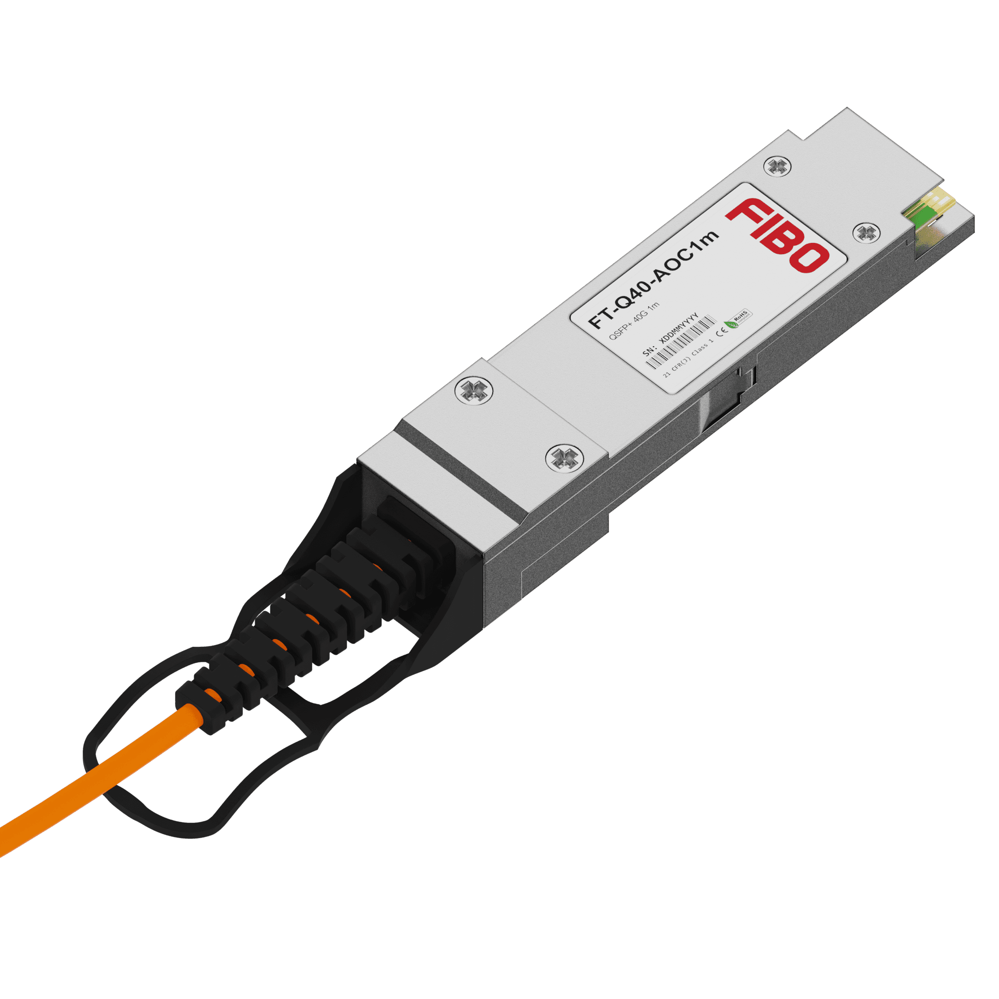 40G QSFP+ 1м AOC (Active Optical Cable) — изображение 3