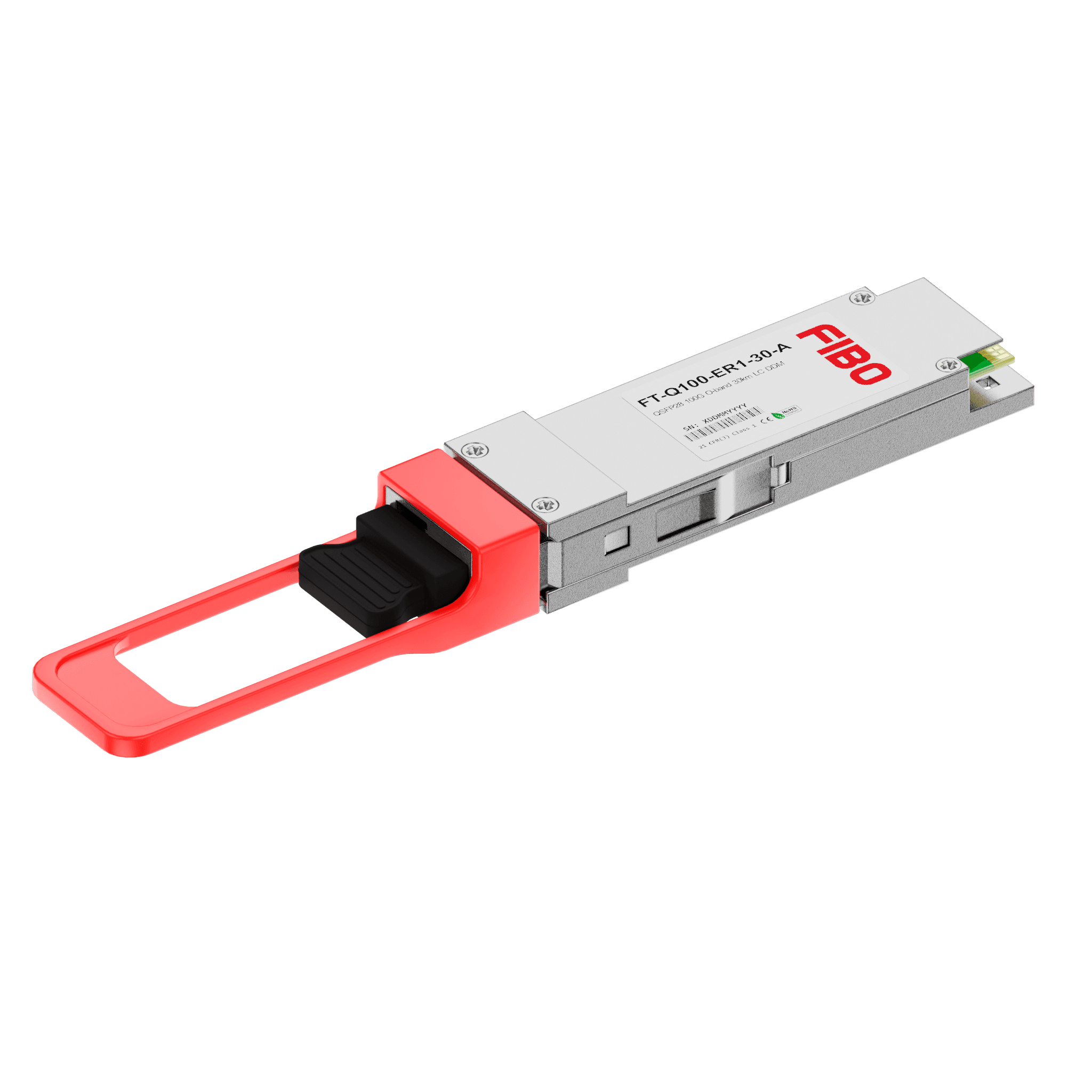 100GBASE-ER1 QSFP28 модуль 1304нм 30км