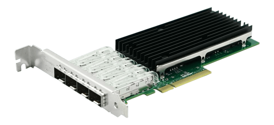 Сетевая карта FT-N10-IP34SFP+, PCIe 3.0 x8, 4*SFP+ порта 10G, Intel XL710