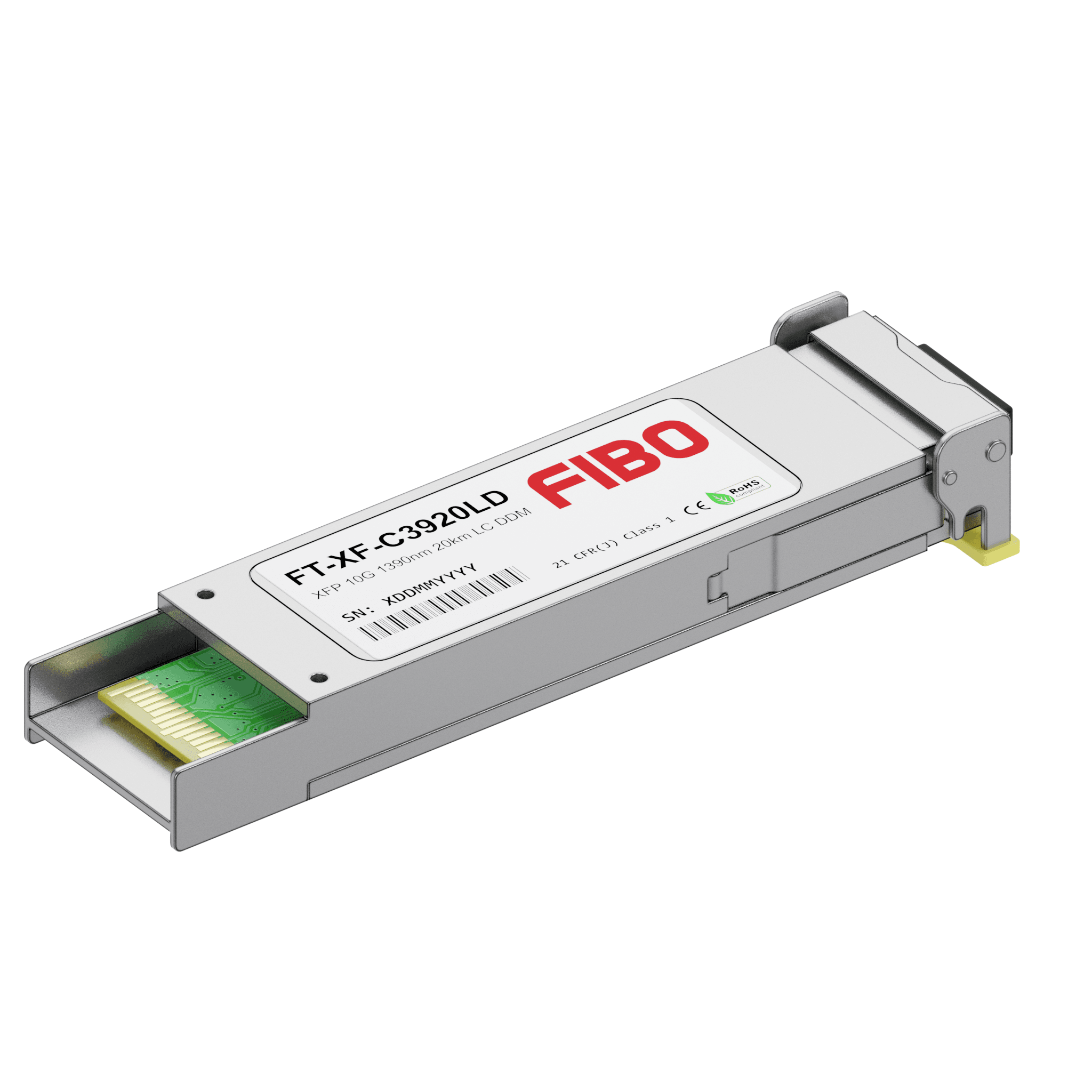 10GBASE-LR CWDM XFP модуль 1390нм 20км