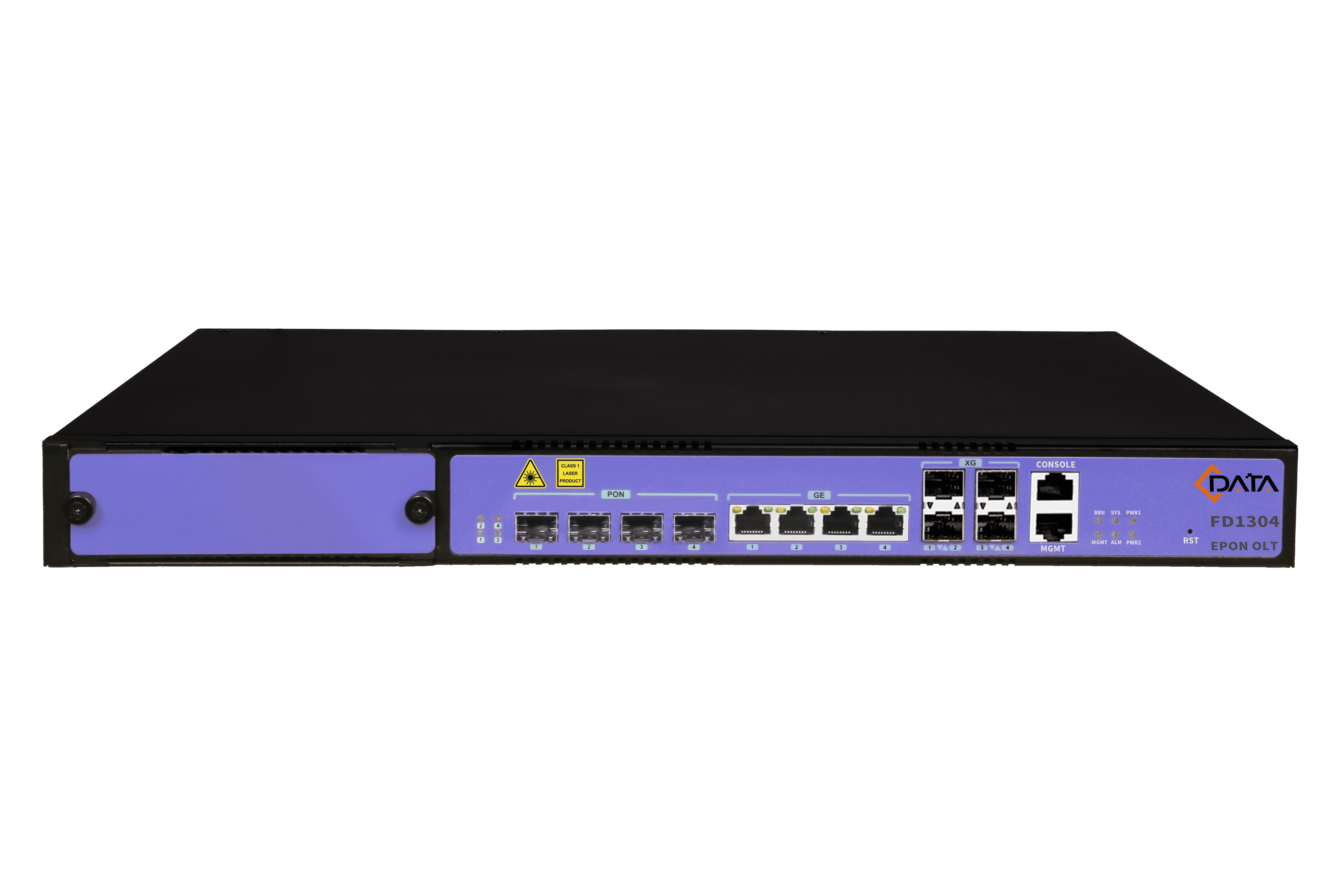 Оптический линейный терминал C-Data EPON FD1304E-B1 (4 портовый ОЛТ + 4*10GE SFP+, 2 БП АC), web 3.0