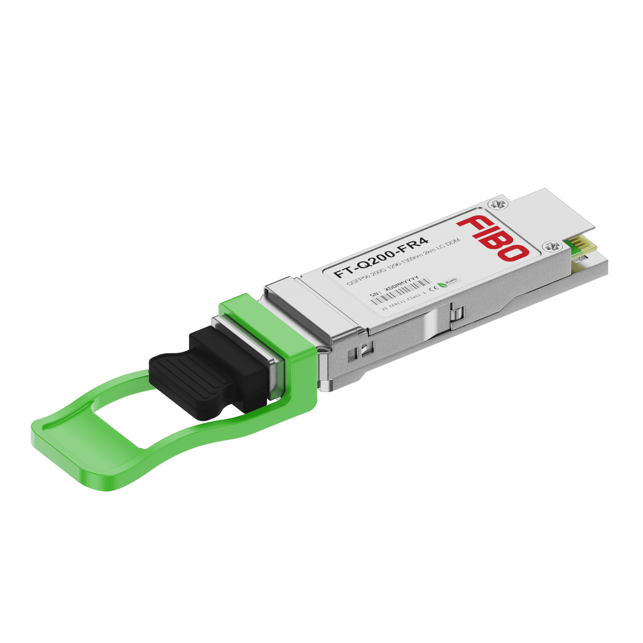200GBASE-FR4 QSFP56 модуль O-band 2км