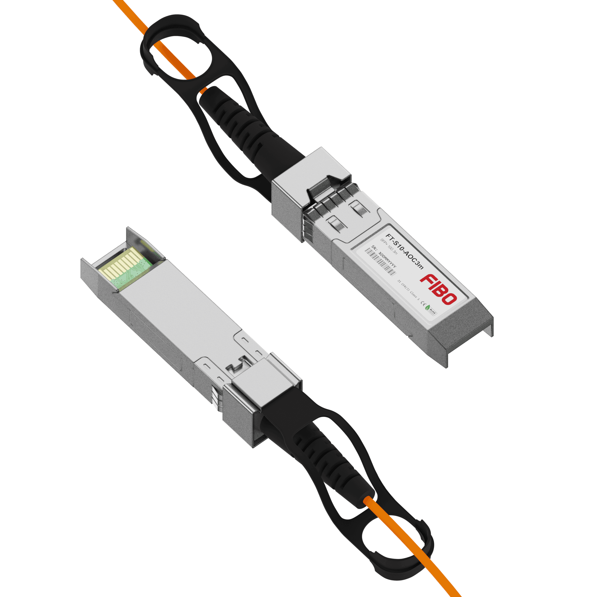 10G SFP+ 3м AOC (Active Optical Cable)