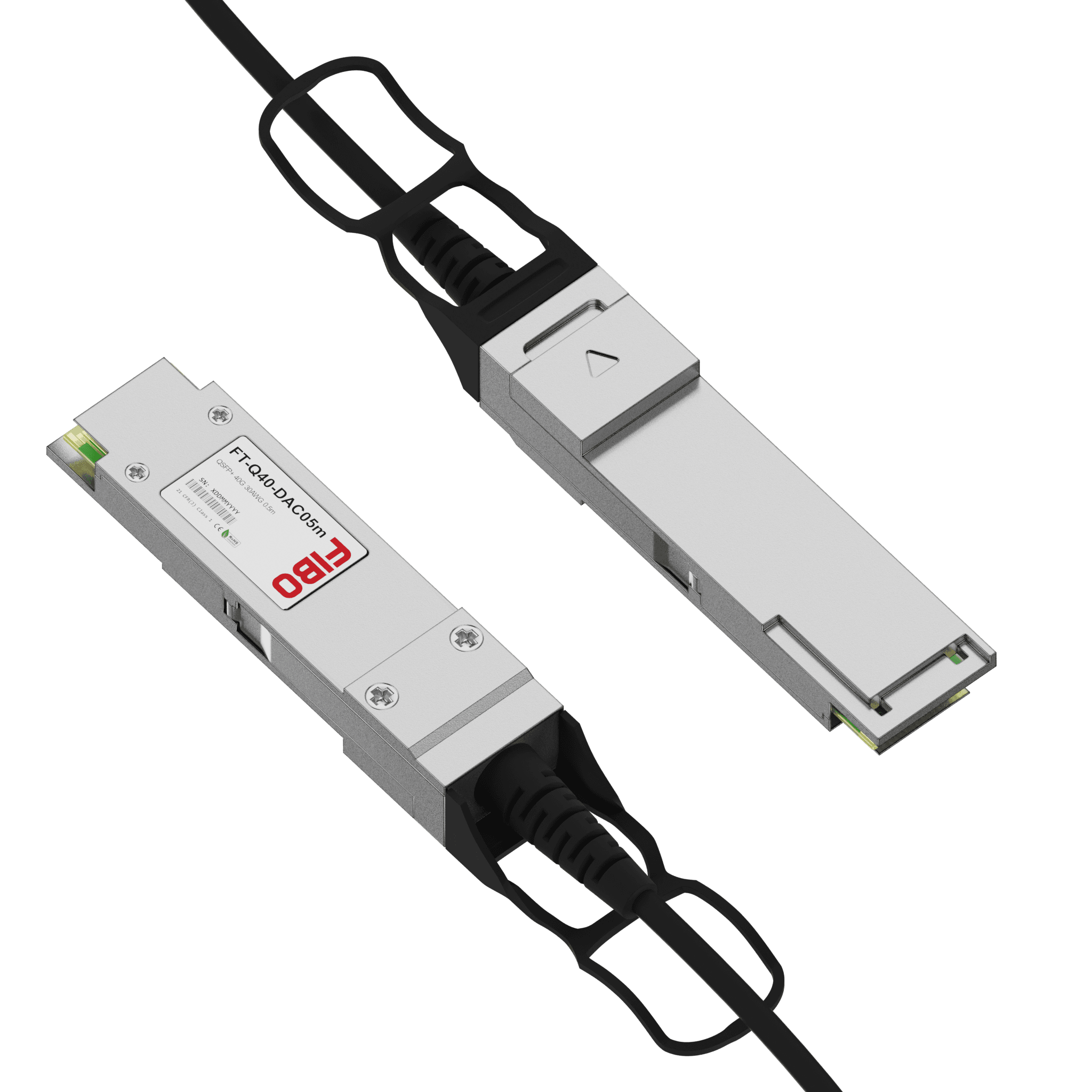 40G QSFP+ 0.5м DAC (Passive Direct Attach Copper Cable)