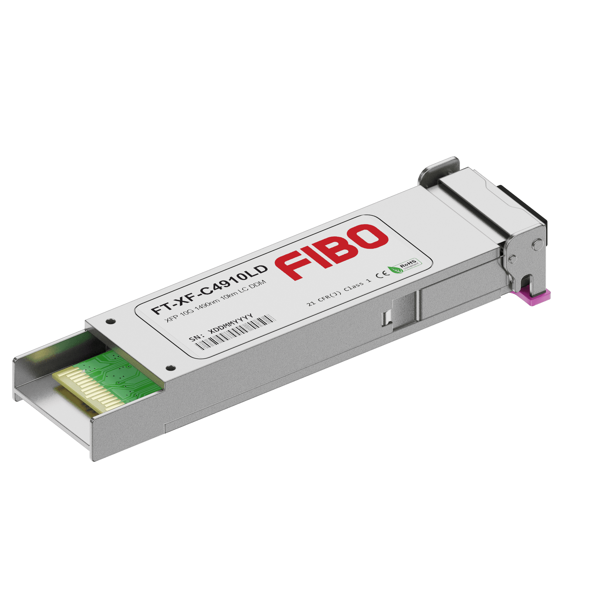 10G CWDM XFP модуль 1490нм 10км FT-XF-C4910LD