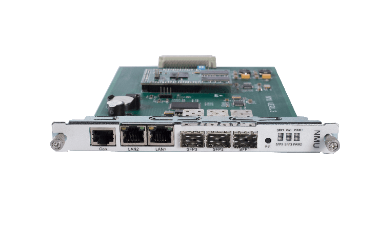 FT-NMU Модульная карта мониторинга и управления, 2*SFP, 2*RJ45, 1*Console