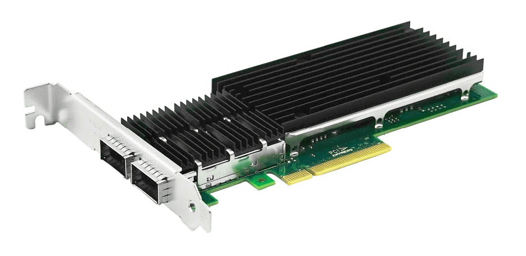 Сетевая карта FT-N40-IP32QSFP+, PCIe 3.0 x8, 2*QSFP+ порта 40G, Intel XL710