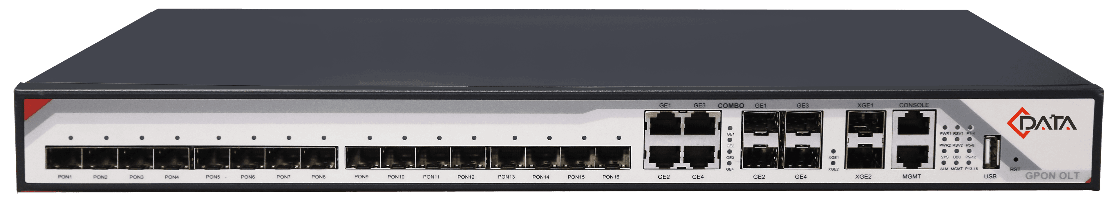 Оптический линейный терминал C-Data GPON OLT GPON FD1616S (16 GPON портов)