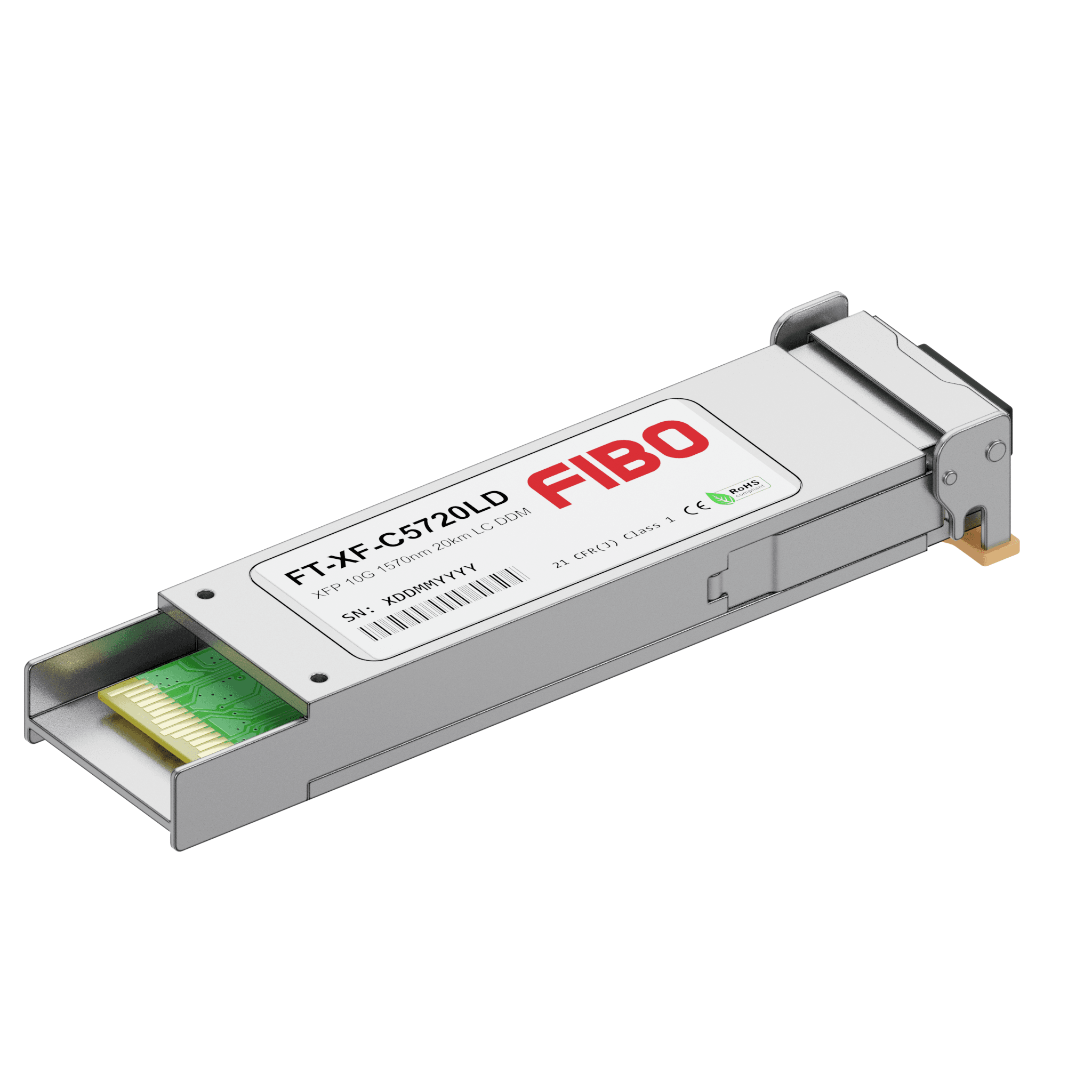 10GBASE-LR CWDM XFP модуль 1570нм 20км