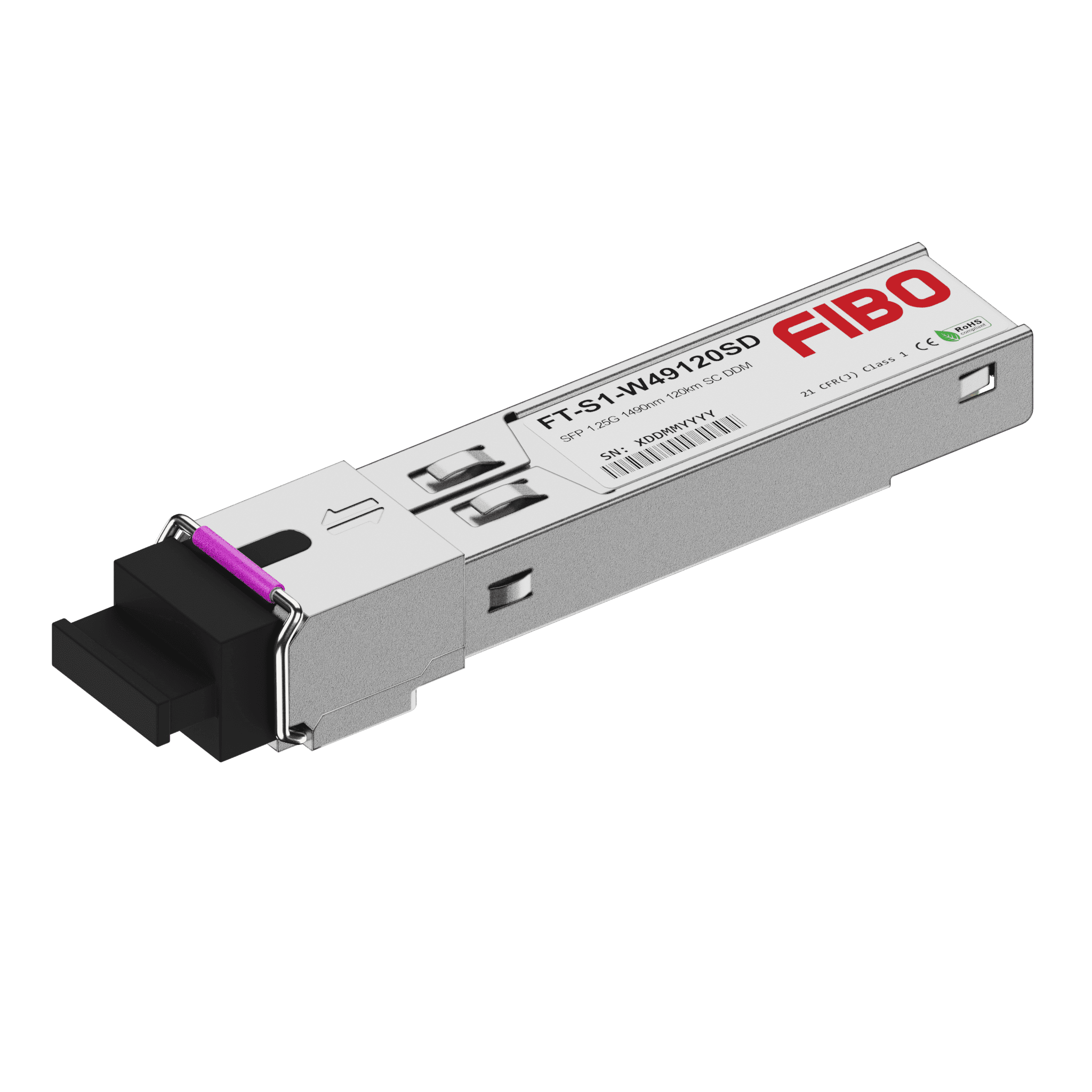 1000BASE-BX120-U SFP модуль 1490/1550нм 120км