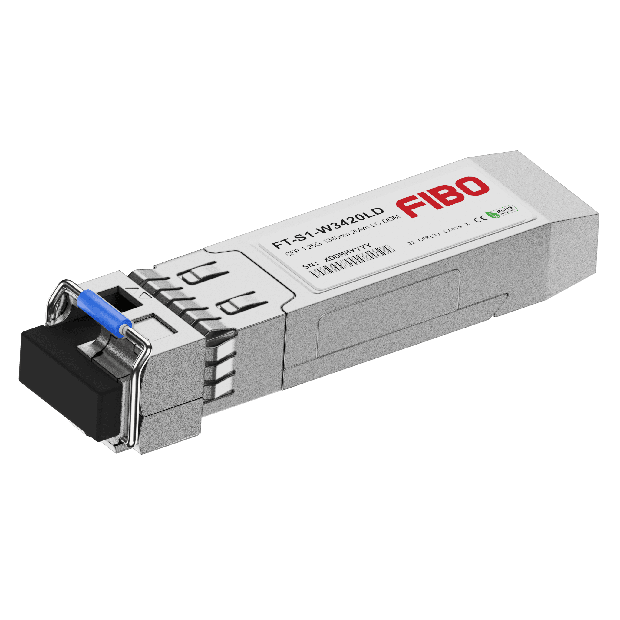 1000BASE-BX20-UA SFP модуль 1310/1490нм 20км