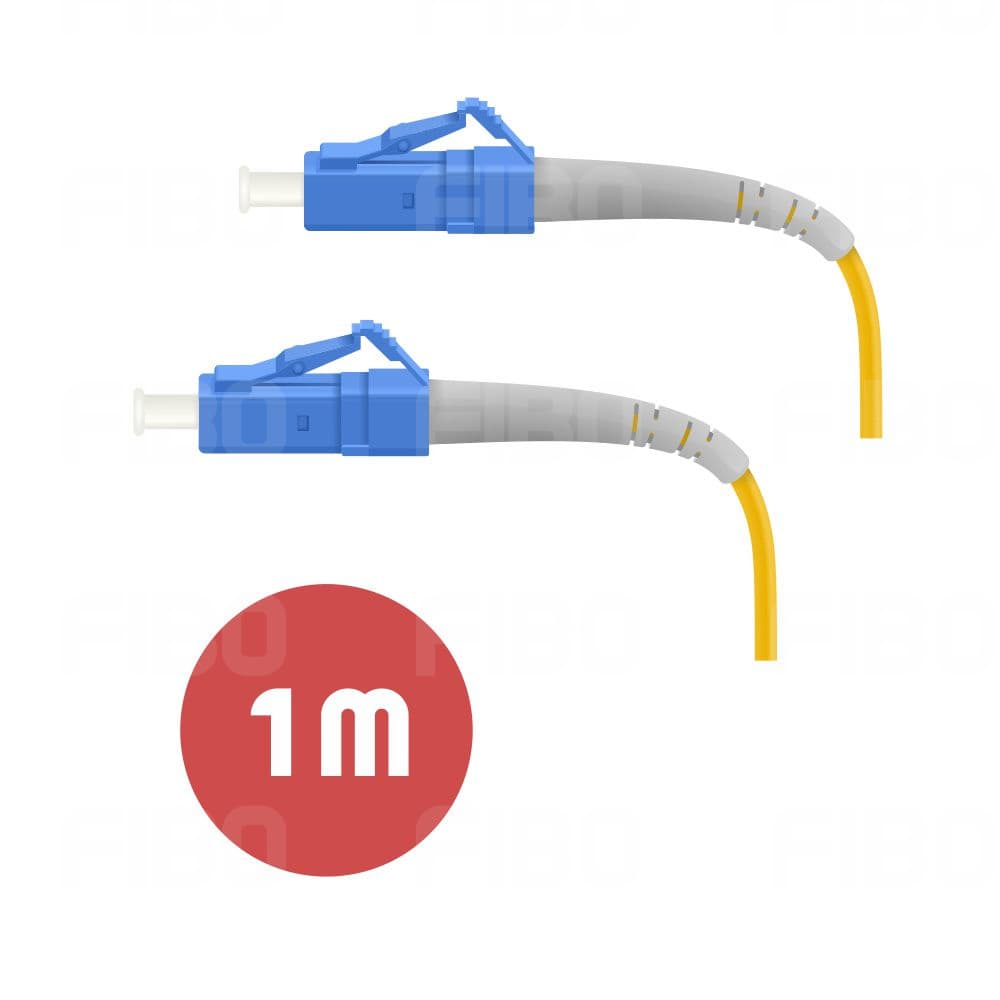 Патч-корд LC(UPC) - LC(UPC) SX SM G.652D 3мм LSZH - 1м