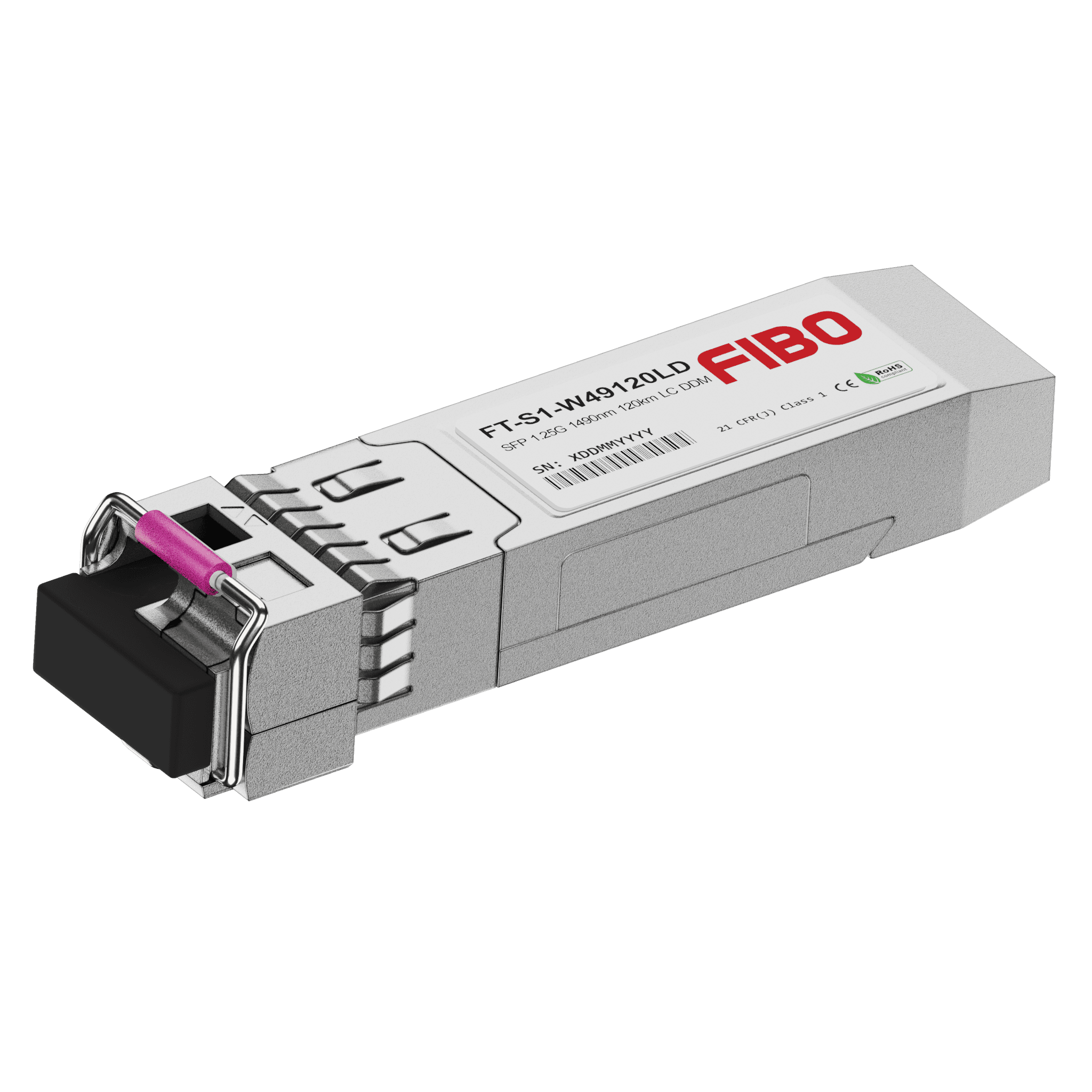 1000BASE-BX120-U SFP модуль 1490/1550нм 120км
