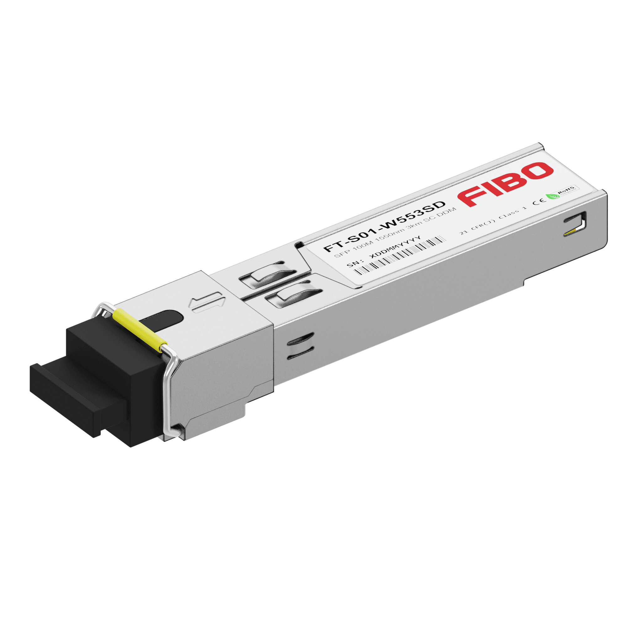 100BASE-BX3-D SFP модуль 1550/1310нм 3км