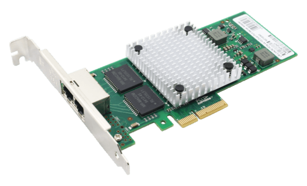 Сетевая карта FT-N1G-IP22RJ45, PCIe 2.1 x4, 2*RJ45 порта 10/100/1000, Intel I350AM2
