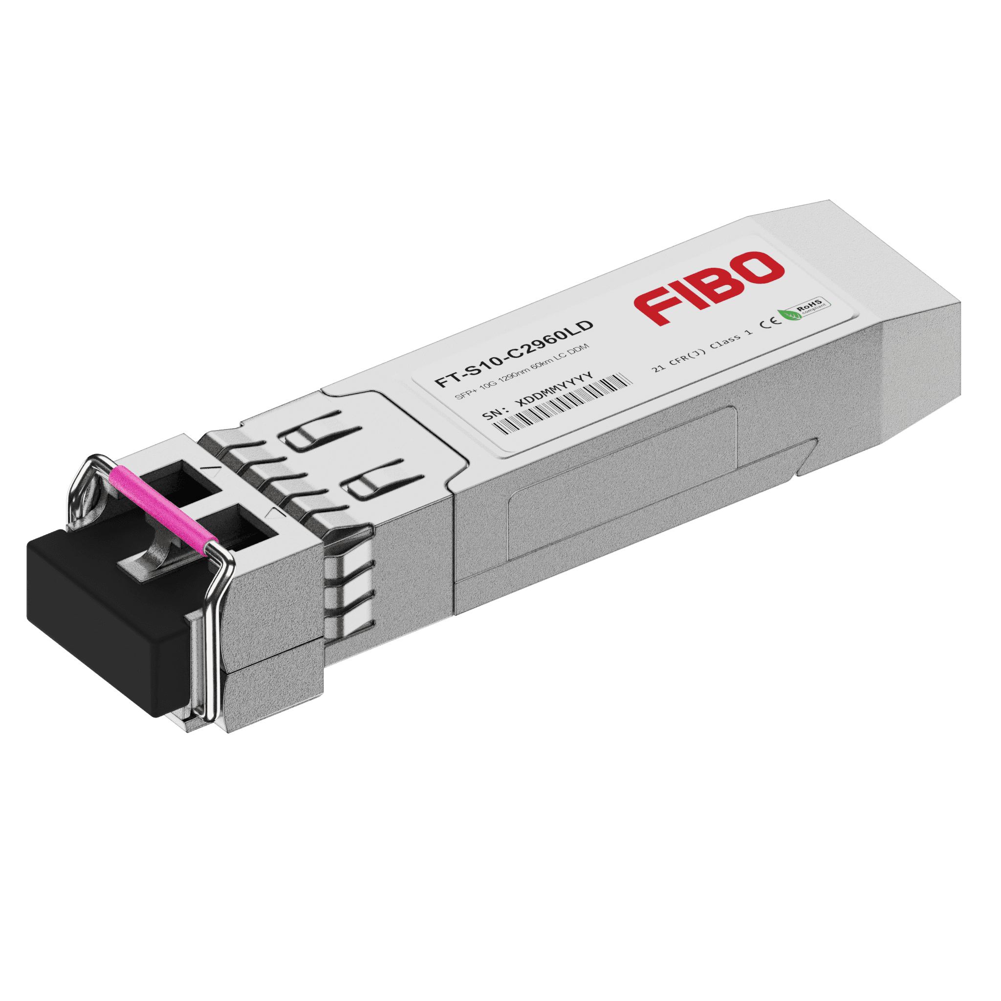 10G CWDM SFP+ модуль 1290нм 60км