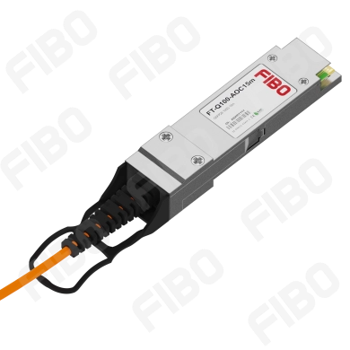 Mellanox  совместимый 100G QSFP28 15м AOC (Active Optical Cable) #2