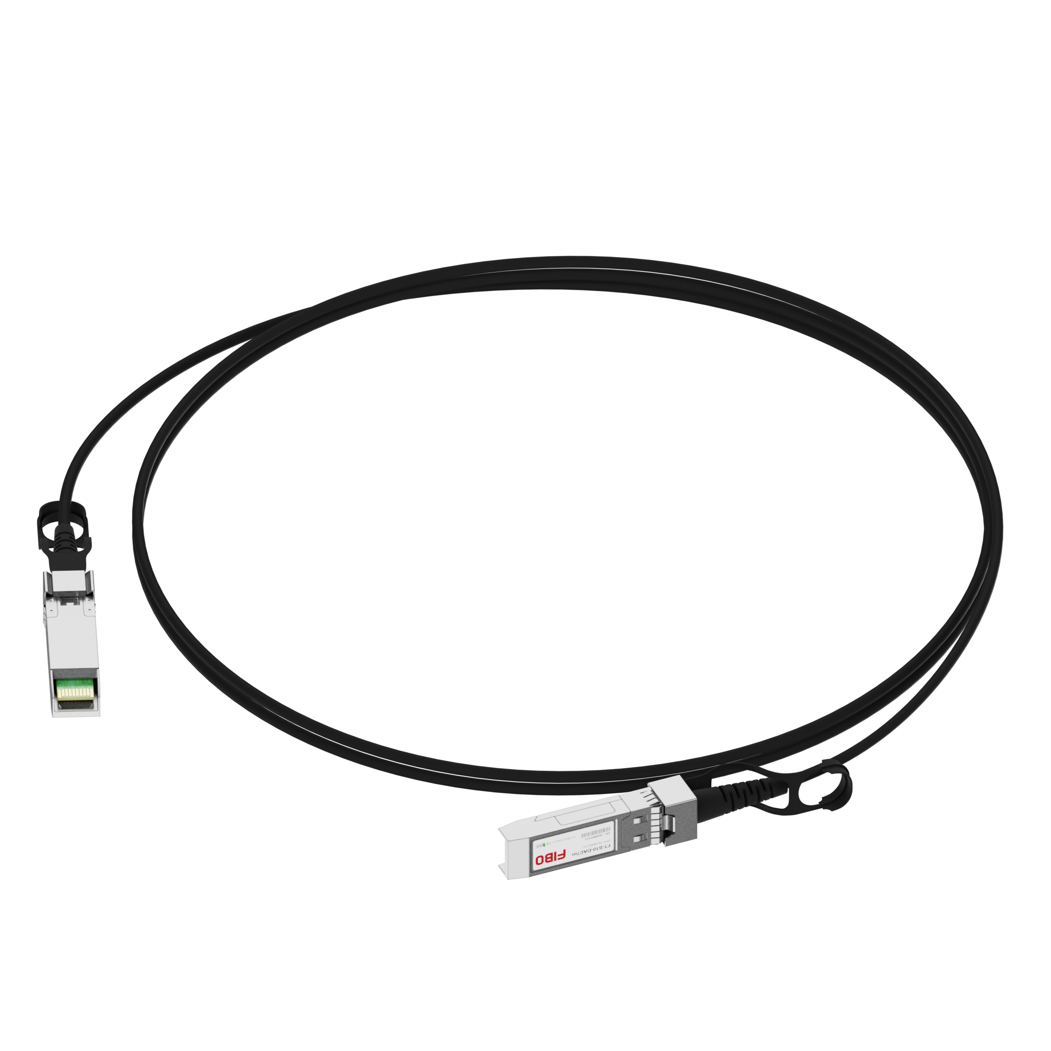 HW SFP-10G-AC7M совместимый 10G SFP+ 7м DAC (Passive Direct Attach Copper Breakout Cable) #4