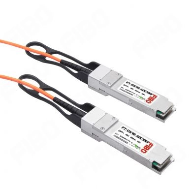 40G QSFP+ 10м AOC (Active Optical Cable) #1